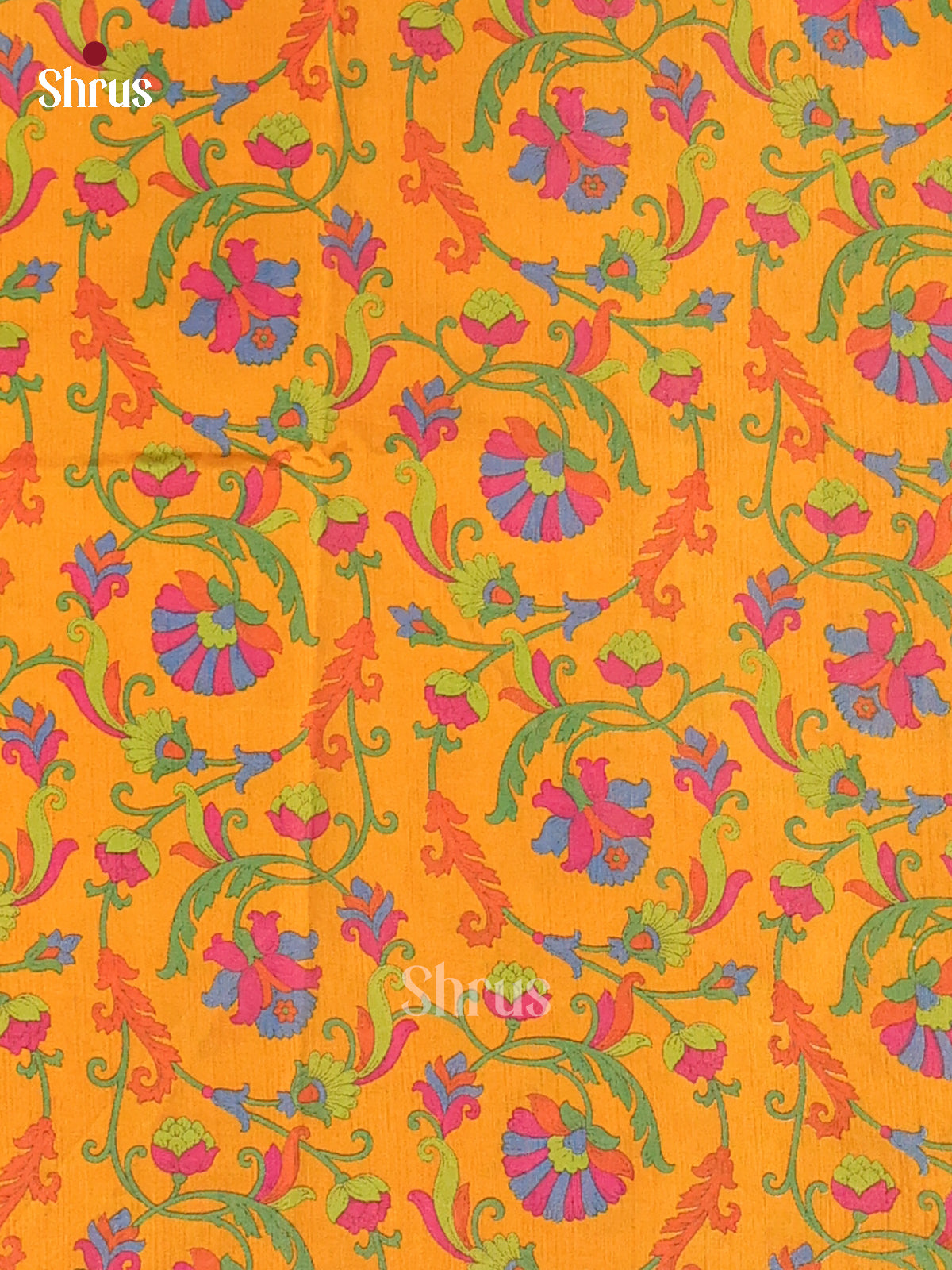 Mustard & Orange - semi patola salwar - Shop on Shrus.com