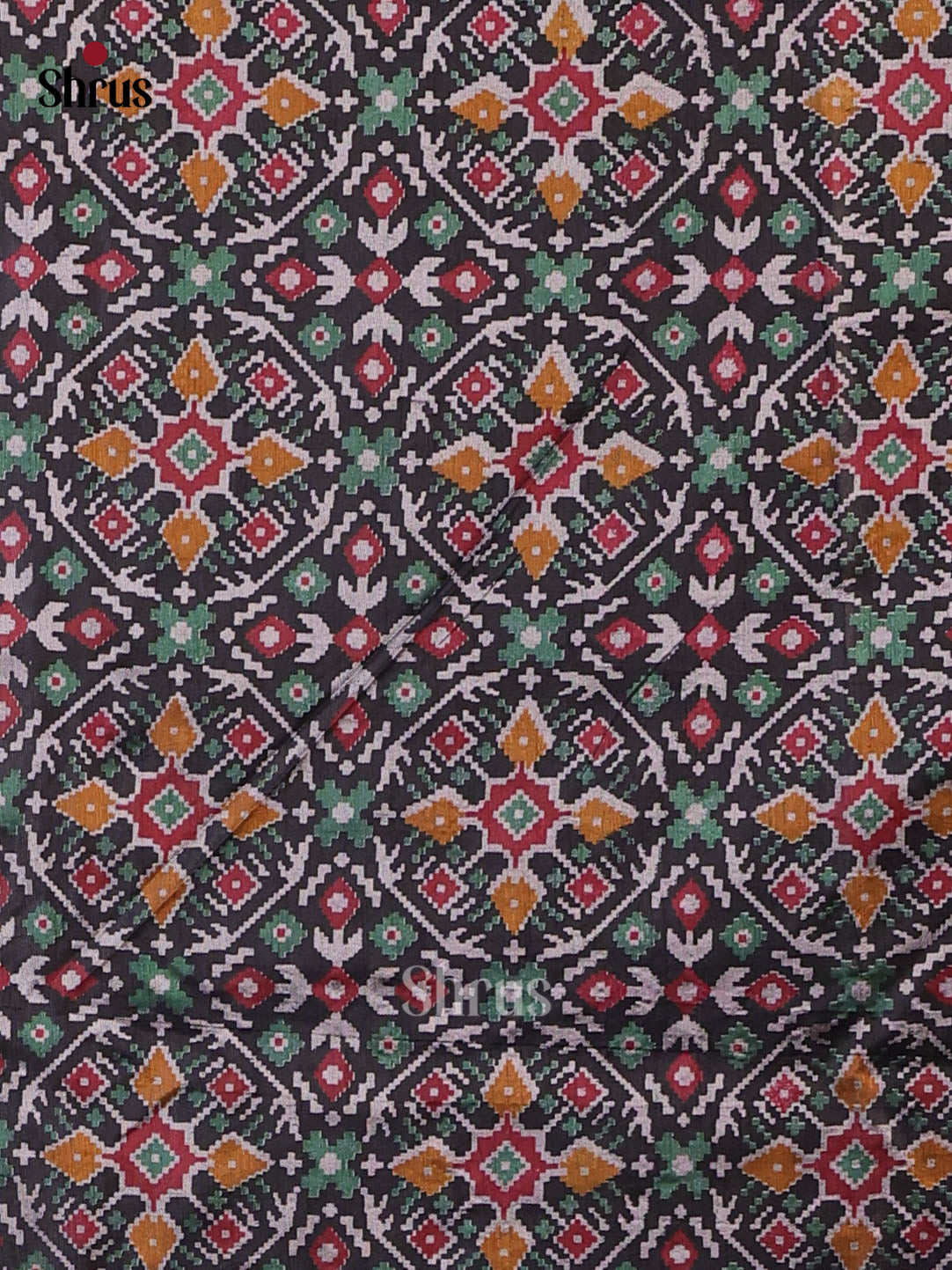 Black & Brown - semi patola salwar - Shop on Shrus.com