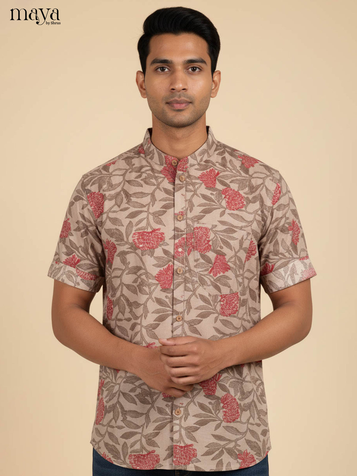 Grey - Readymade Mens Kurta - Shop on Shrus.com