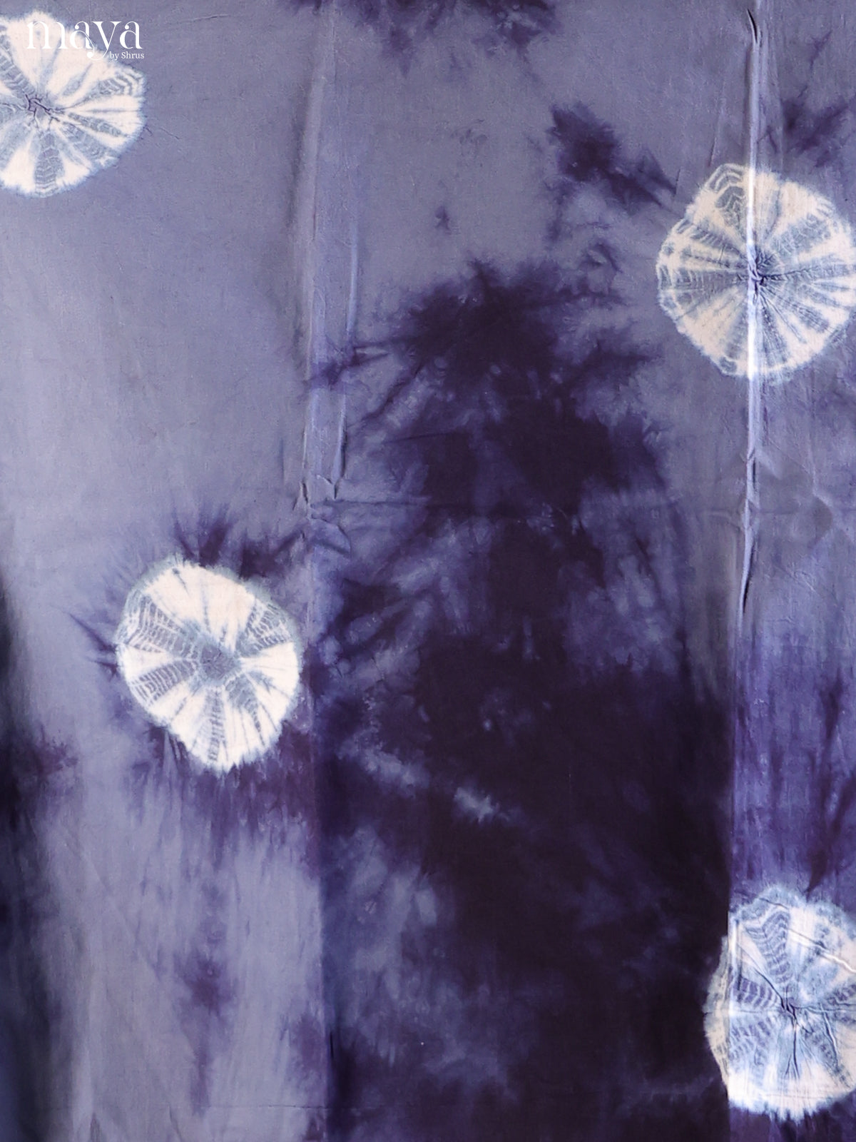 Lite & Dark Blue - Shibori Salwar - Shop on Shrus.com