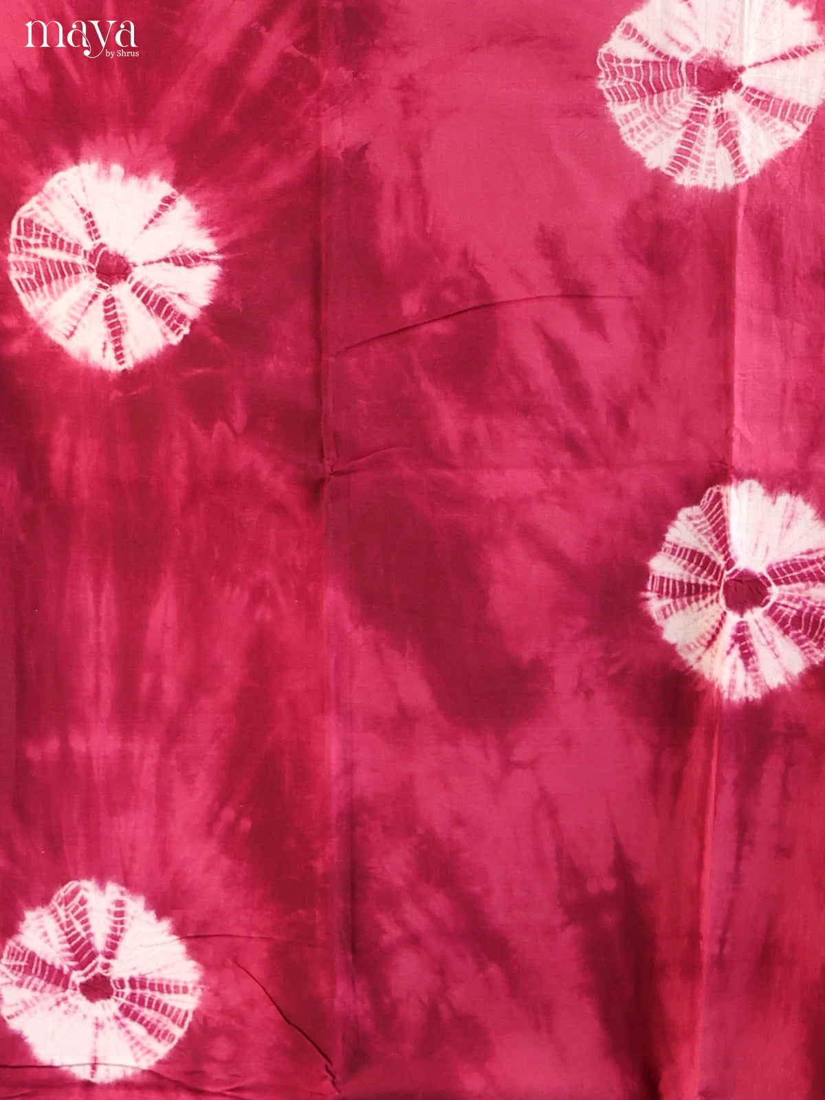 Pink & Maroon - Shibori Salwar - Shop on Shrus.com