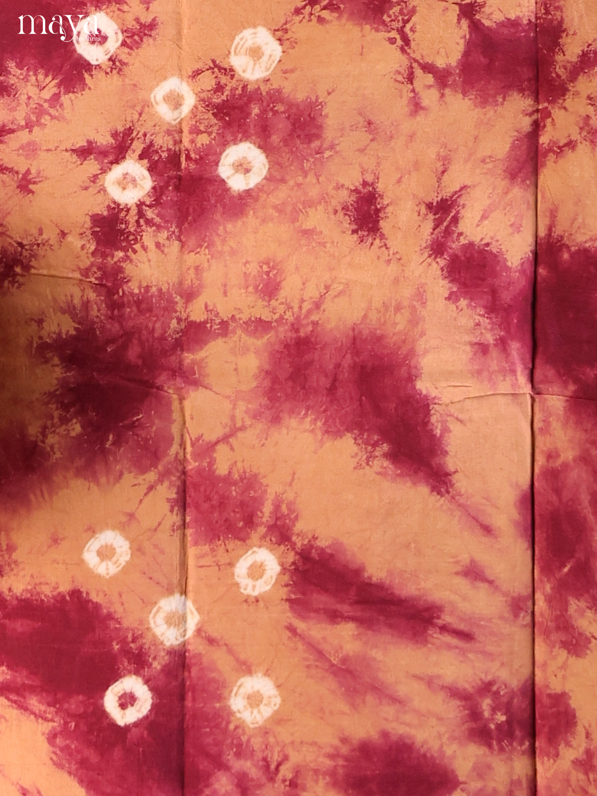 Orange & Maroon - Shibori Salwar - Shop on Shrus.com