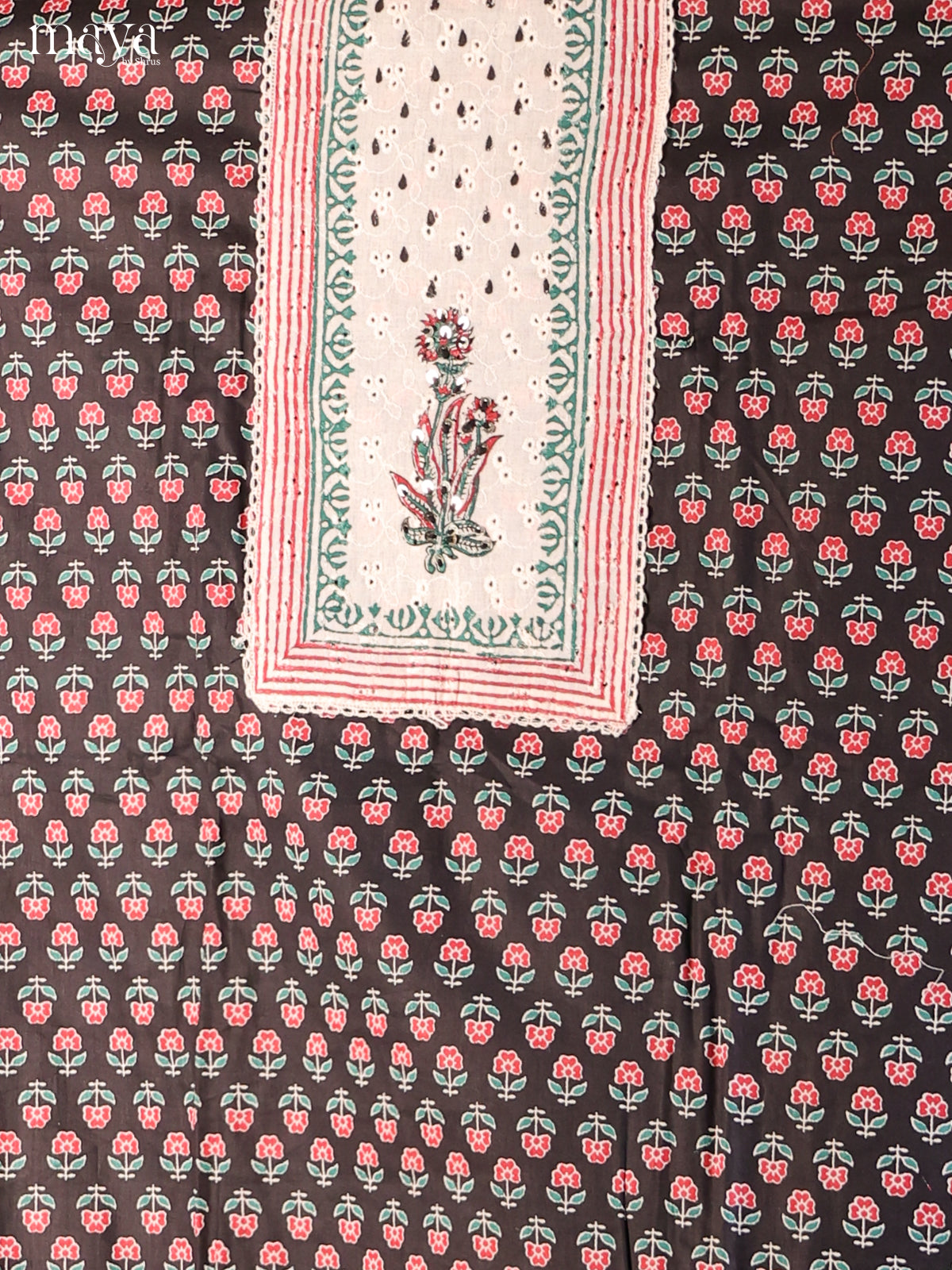 Black & Cream - Cotton salwar - Shop on Shrus.com