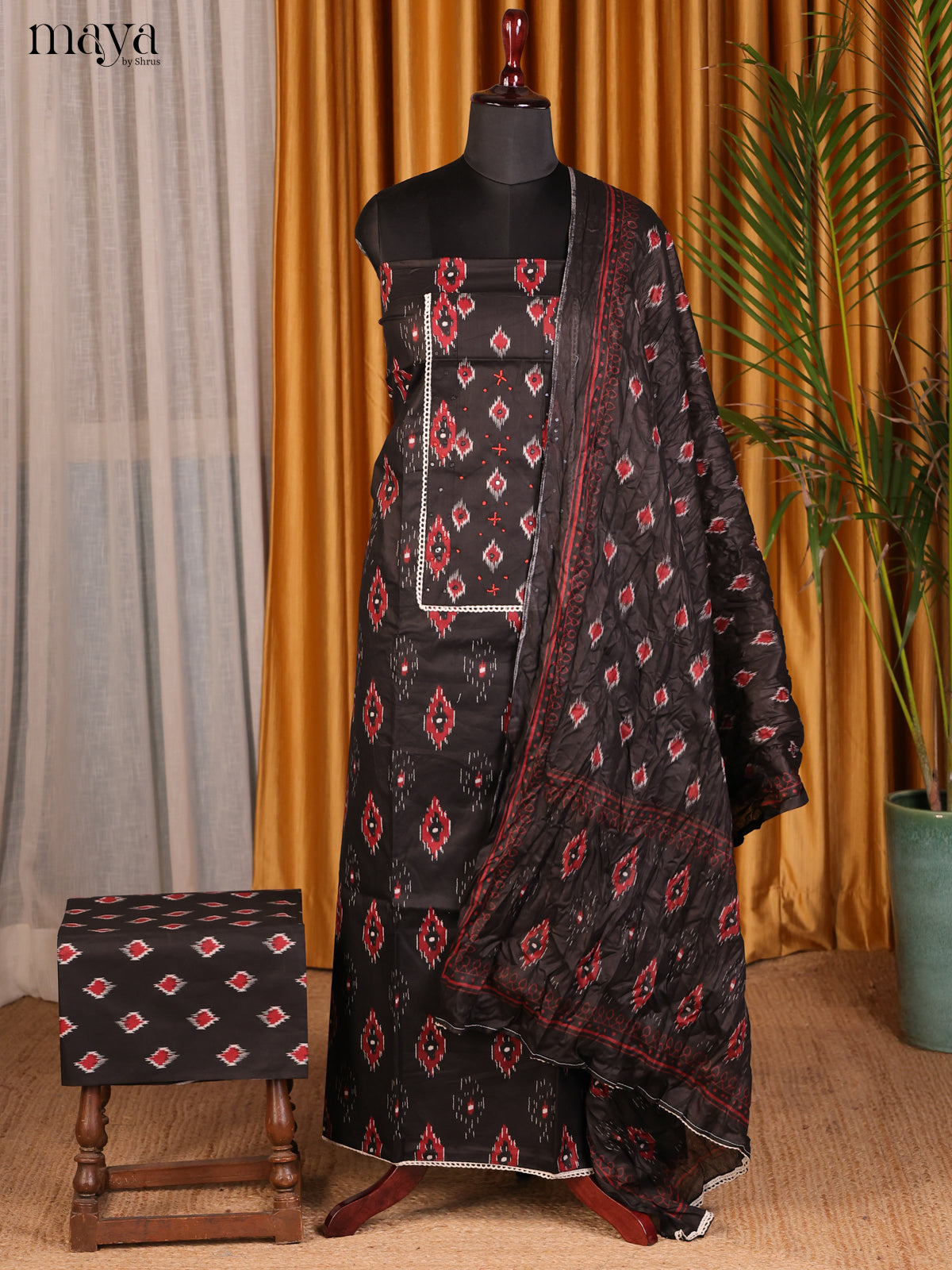 Black - Cotton salwar - Shop on Shrus.com
