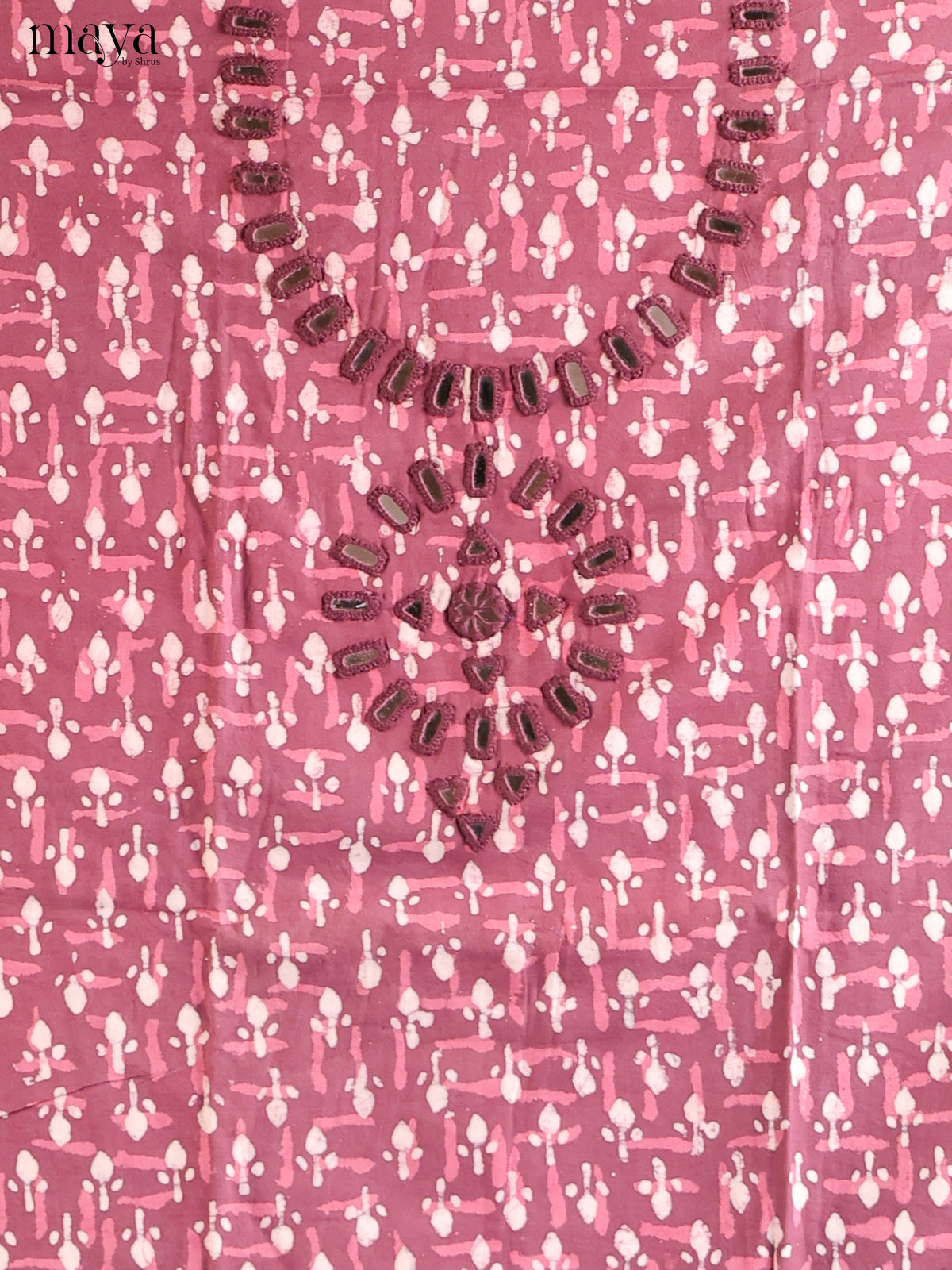 Purple & Brown - Cotton salwar - Shop on Shrus.com