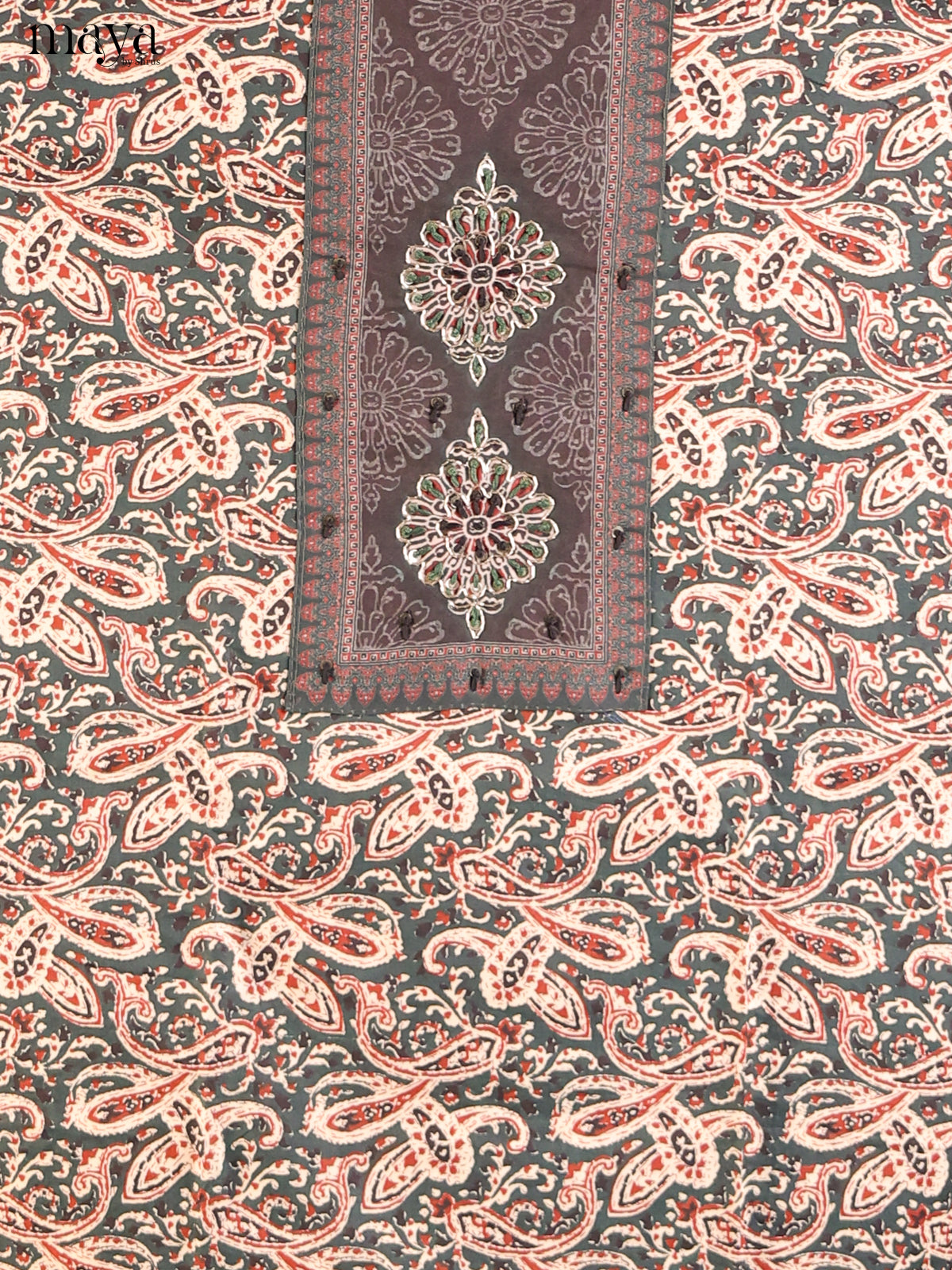 Grey & Black - Cotton salwar - Shop on Shrus.com