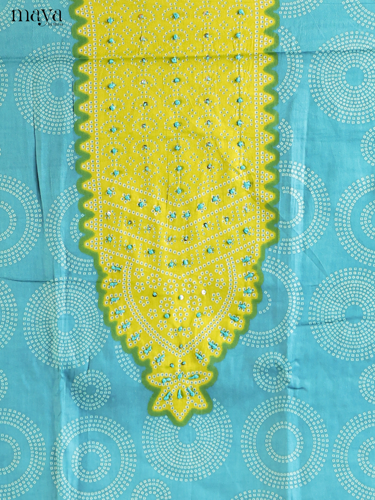 Blue & Green - Cotton salwar - Shop on Shrus.com