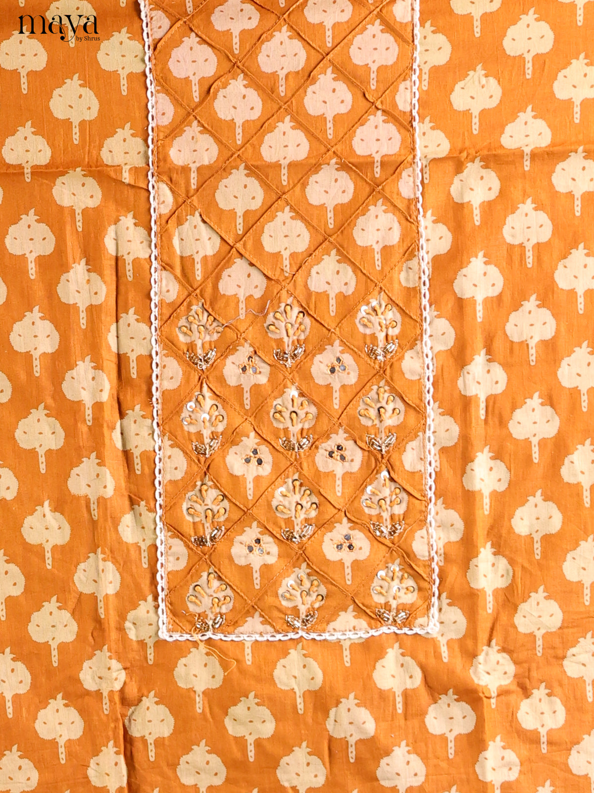 Dark Mustard - Cotton salwar - Shop on Shrus.com