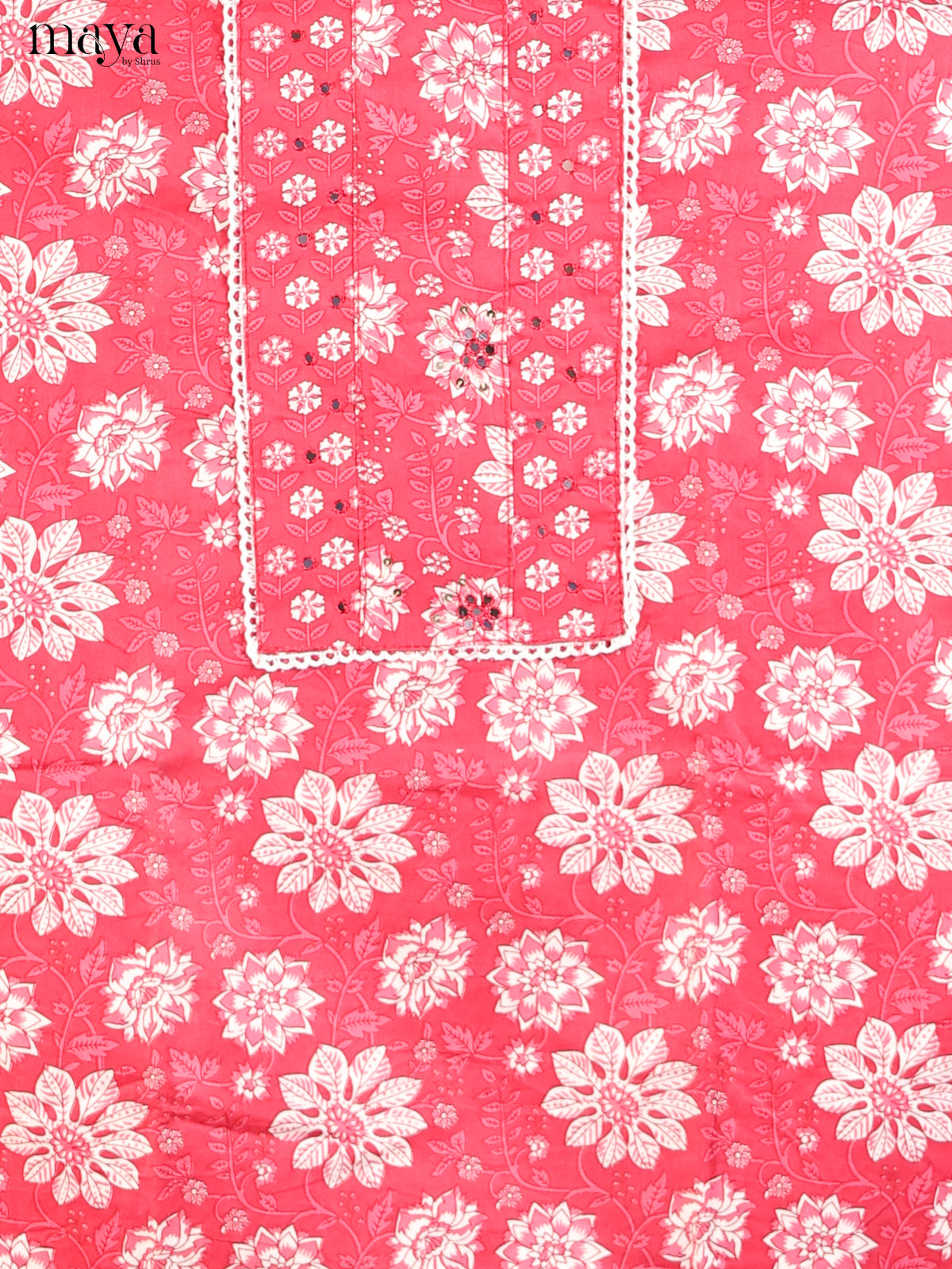 Pink & Cream - Cotton salwar - Shop on Shrus.com