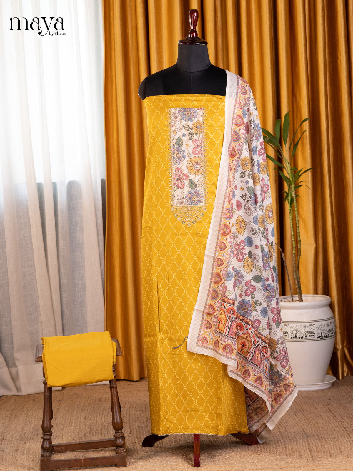 MDD19136 - Cotton salwar - Shop on Shrus.com