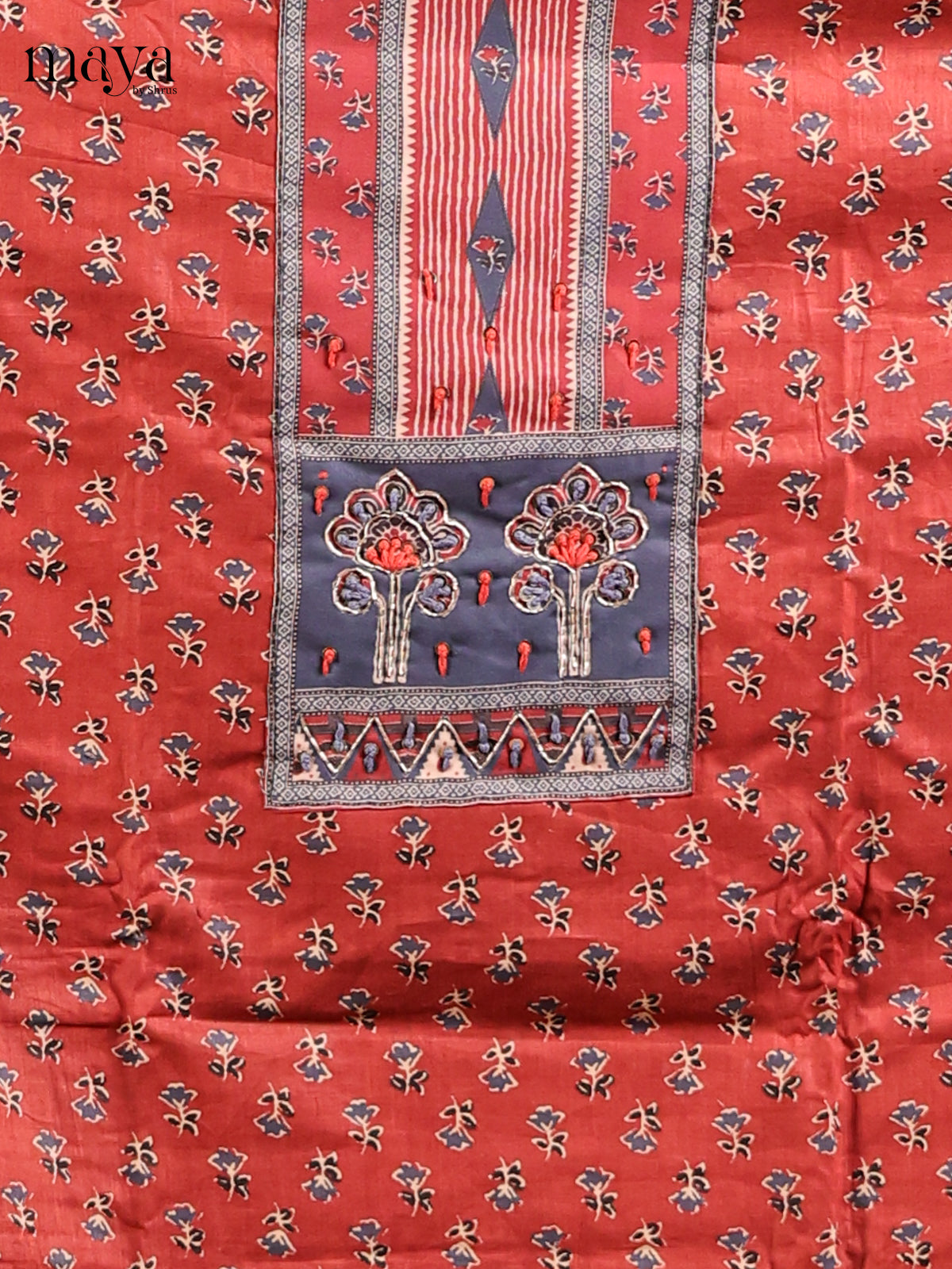 Red - Cotton salwar - Shop on Shrus.com