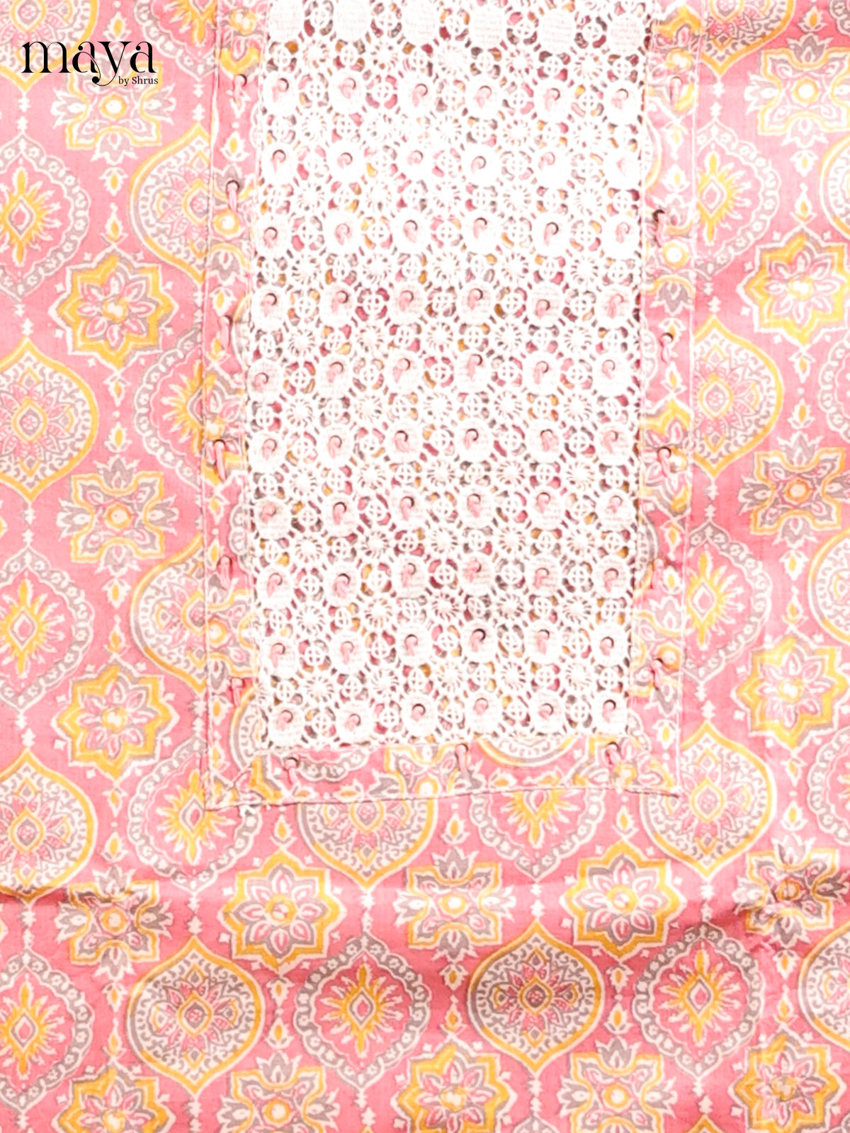 Pink & Cream - MDD21022 - Cotton salwar - Shop on Shrus.com