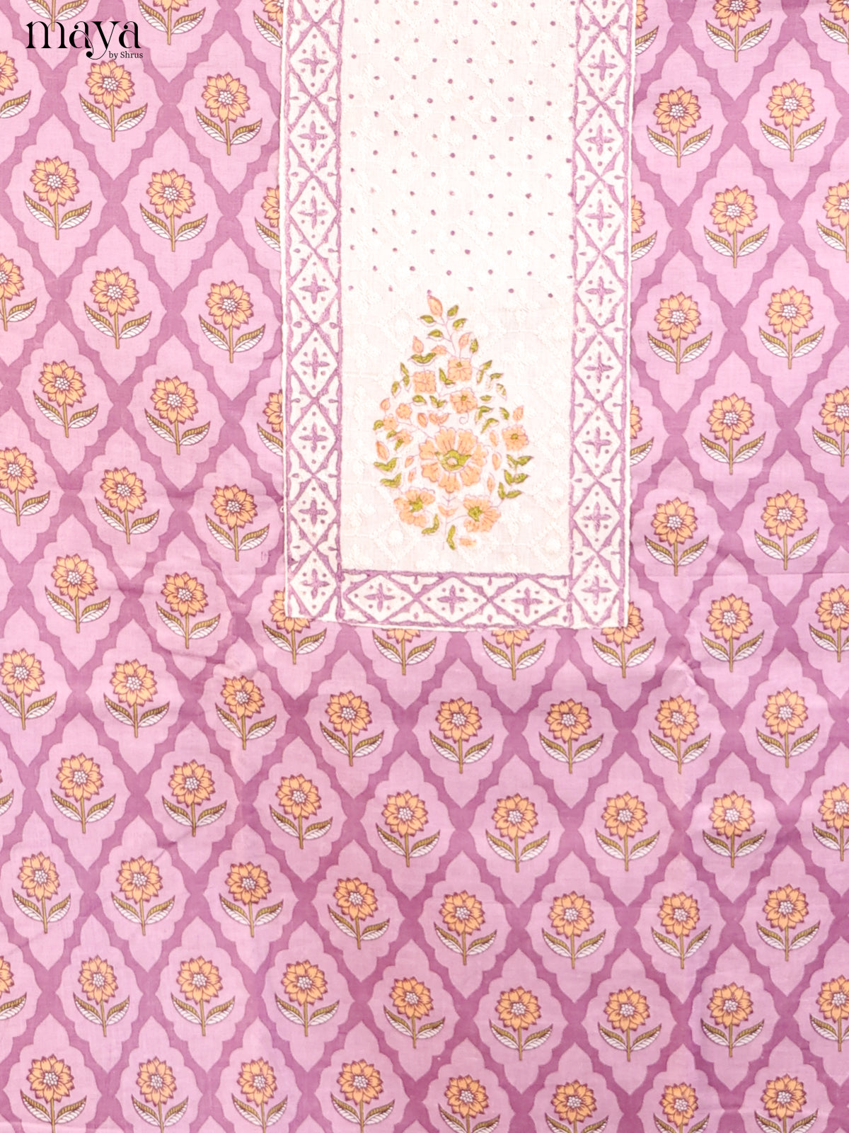 Lilac - Cotton salwar - Shop on Shrus.com