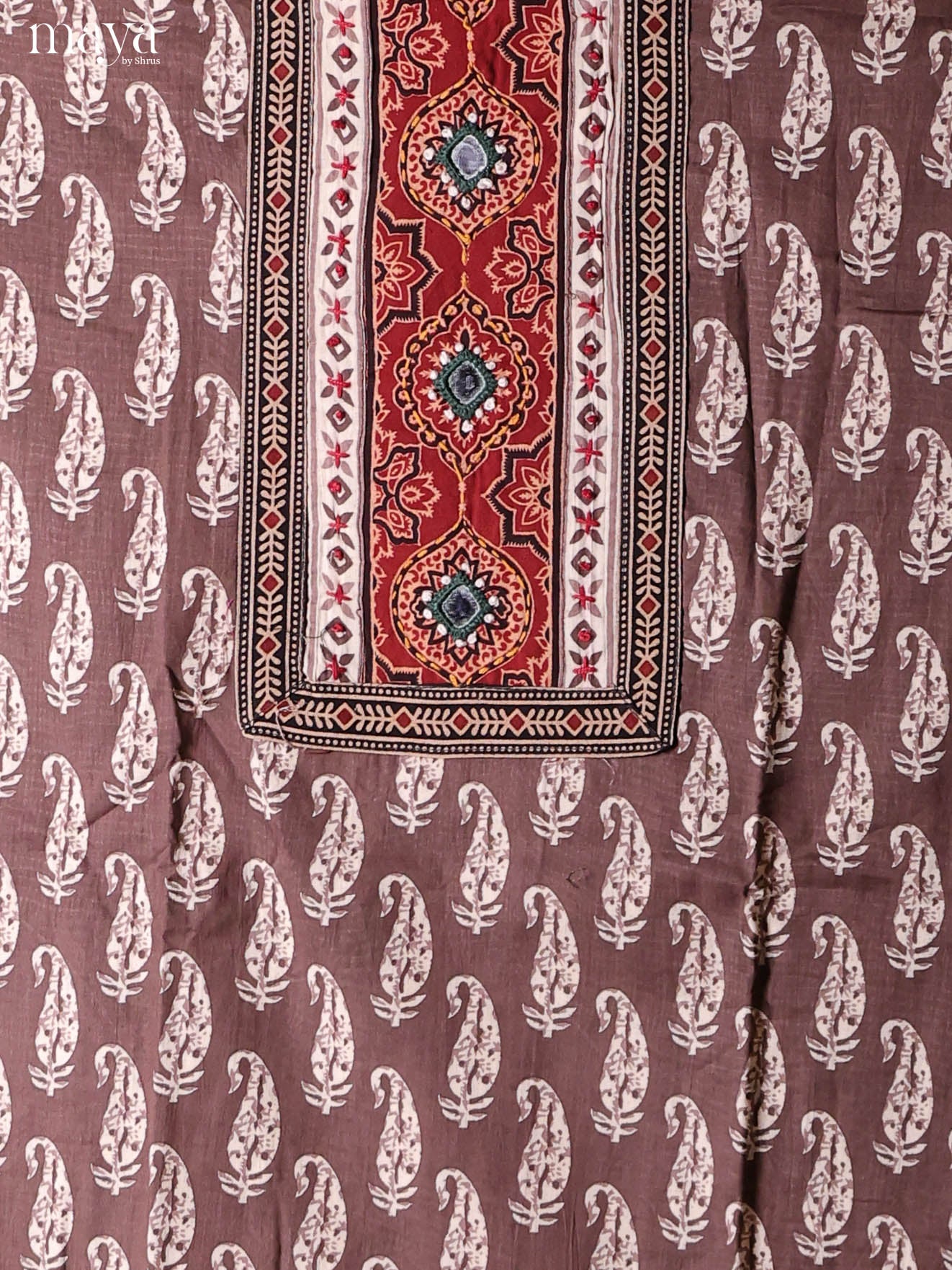 Brown - Cotton salwar - Shop on Shrus.com