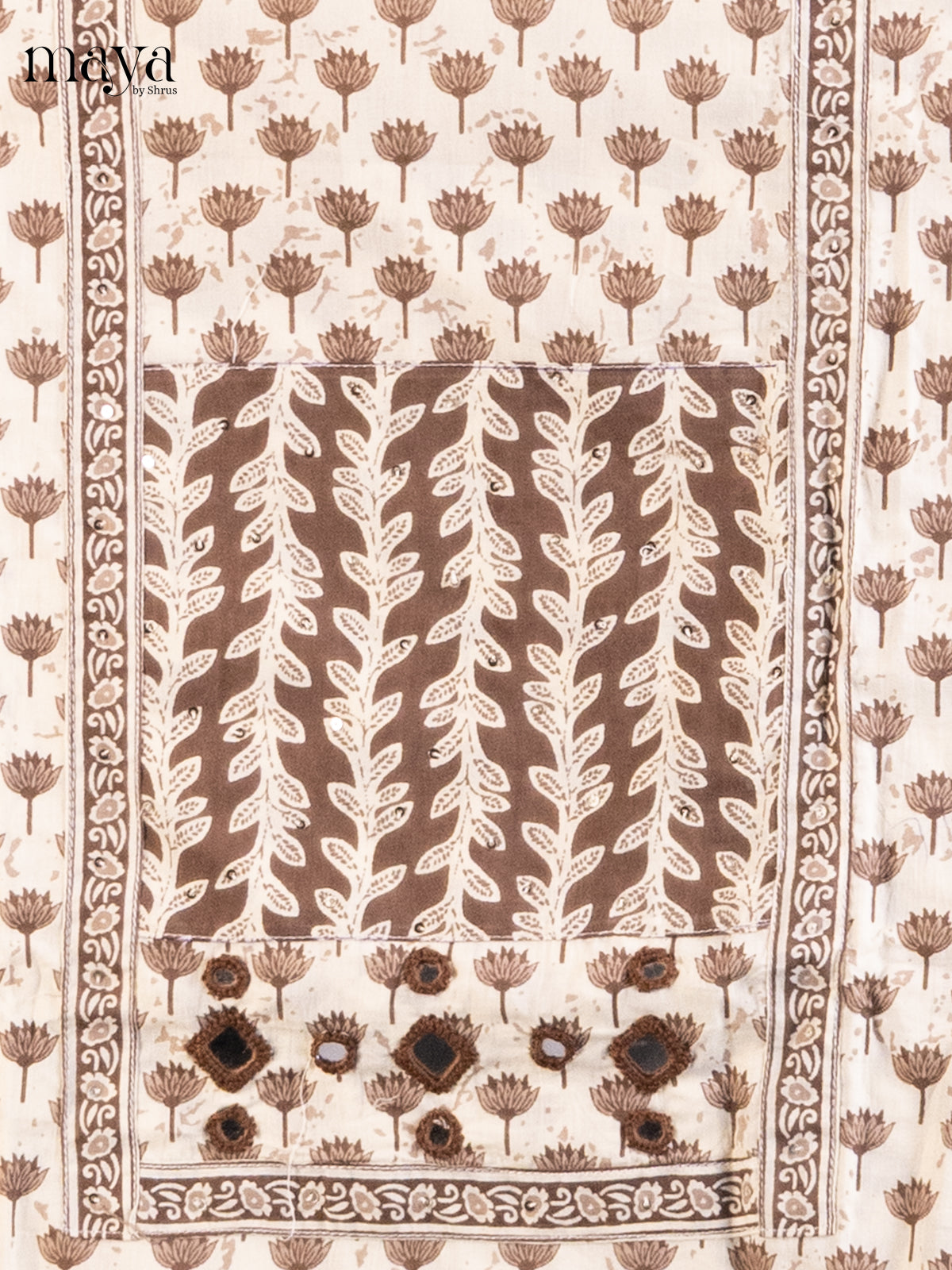 Cream - Cotton salwar - Shop on Shrus.com