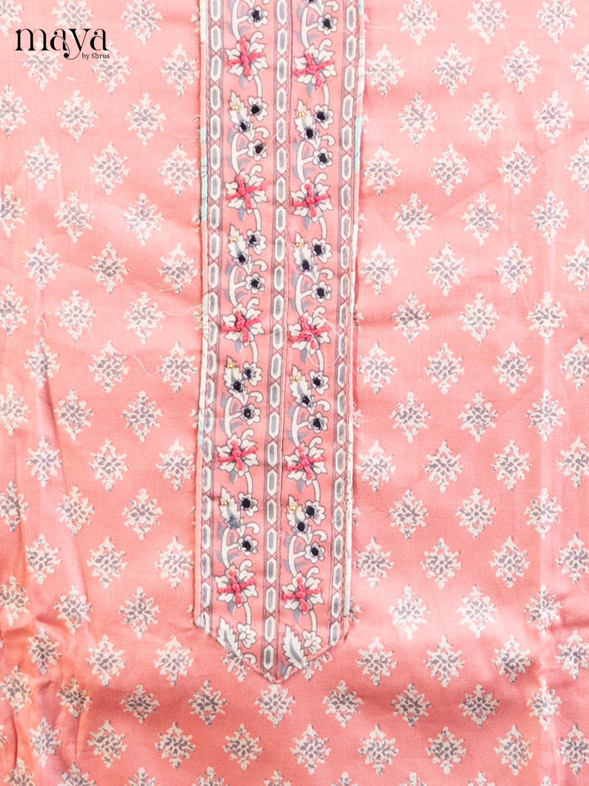 Peachish Pink - Cotton salwar - Shop on Shrus.com