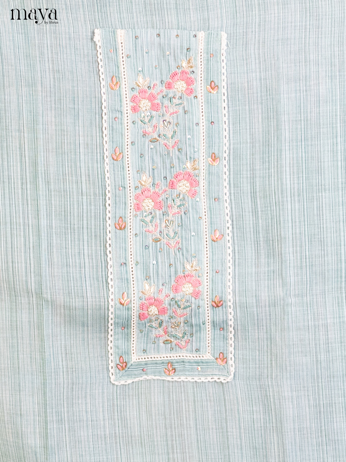 Blue- Cotton salwar - Shop on Shrus.com