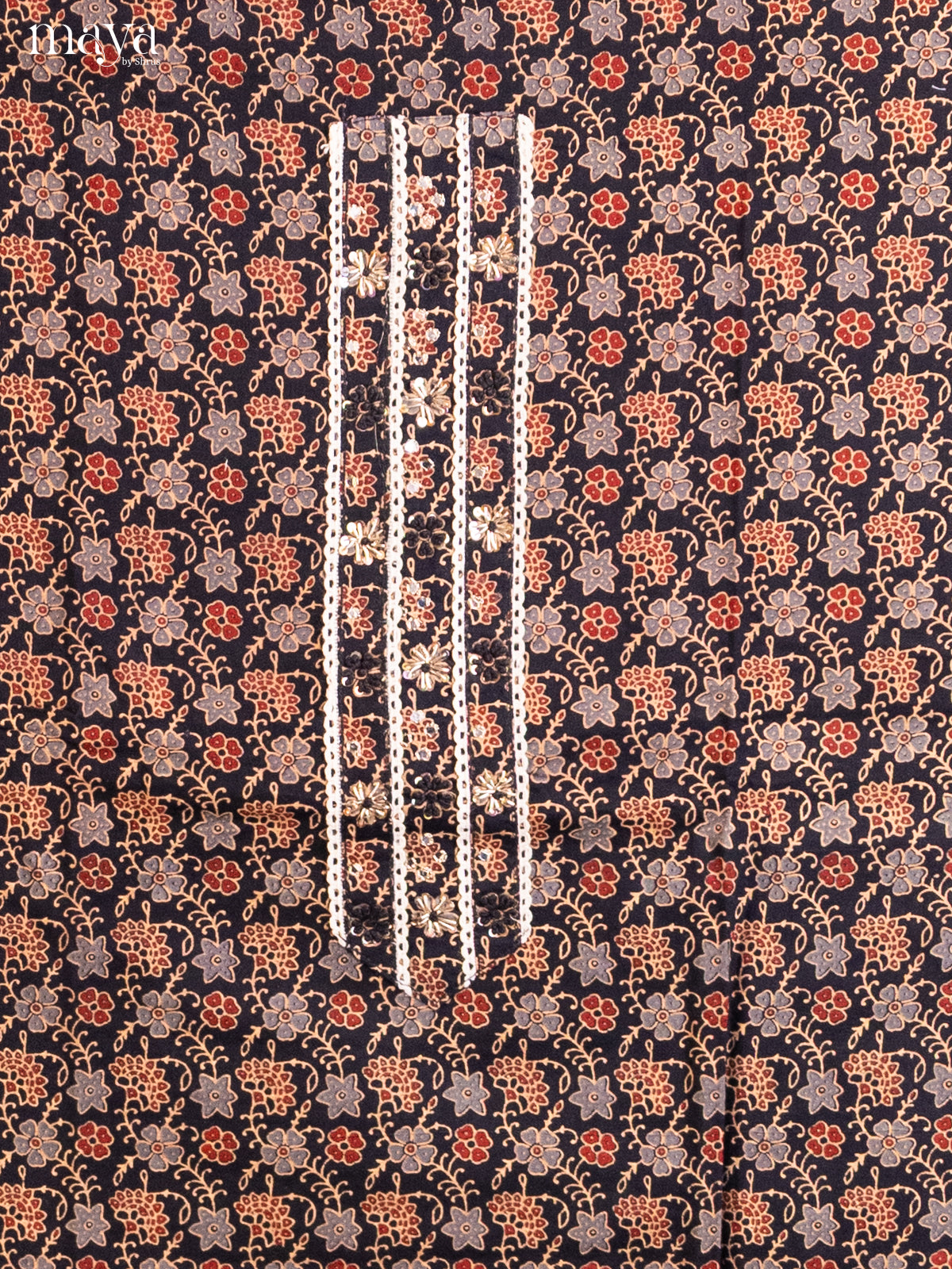 Black & Cream - Cotton salwar - Shop on Shrus.com