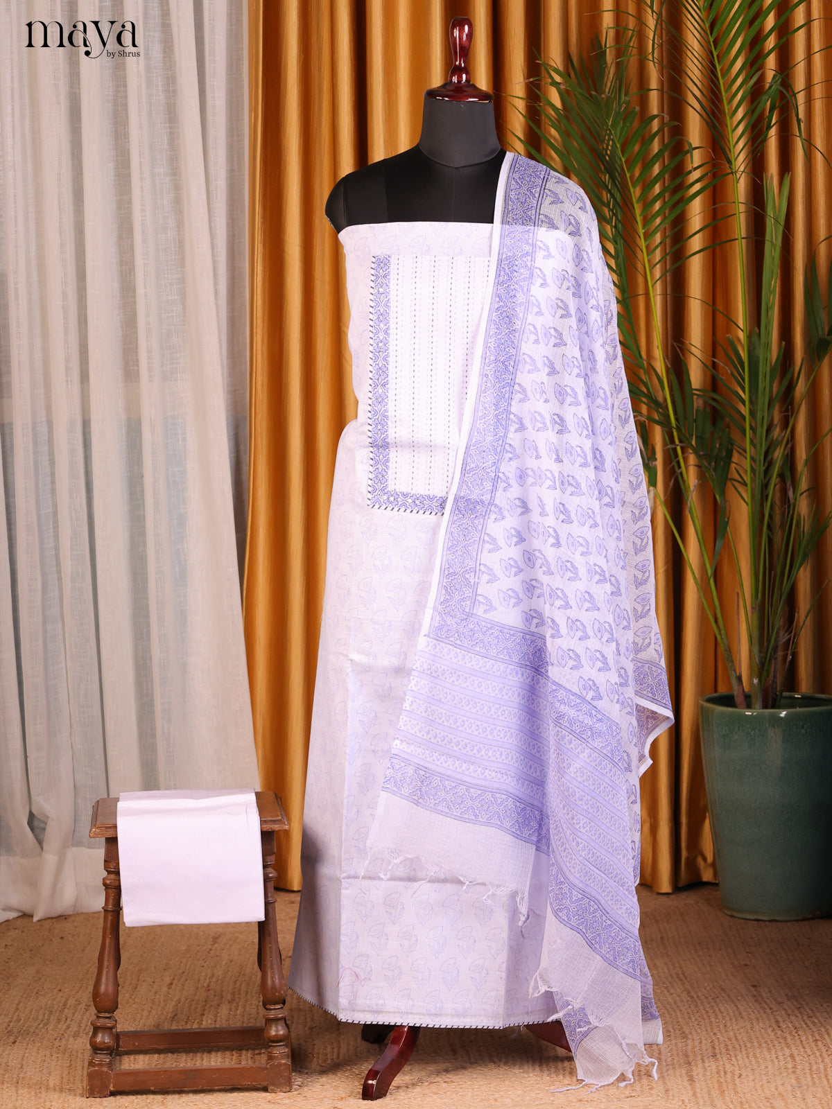 Lavender - Cotton salwar - Shop on Shrus.com