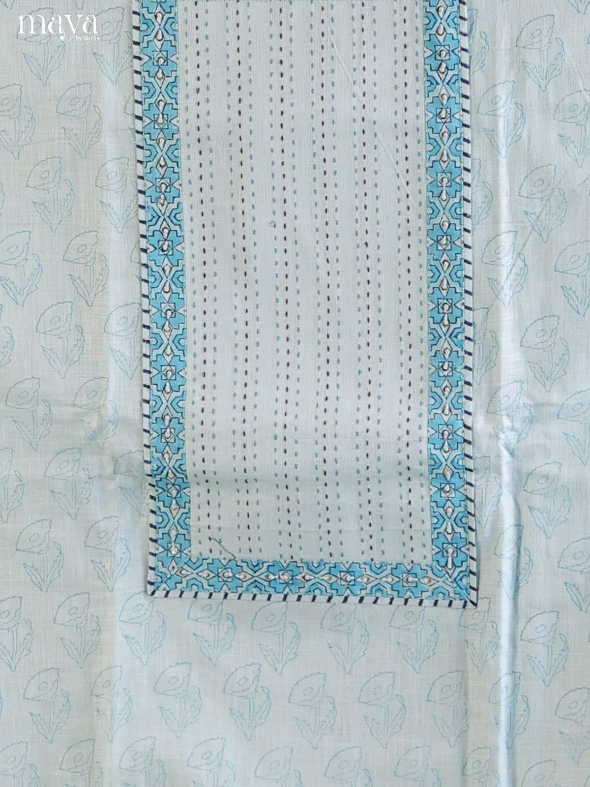 Ice Blue - Cotton salwar - Shop on Shrus.com