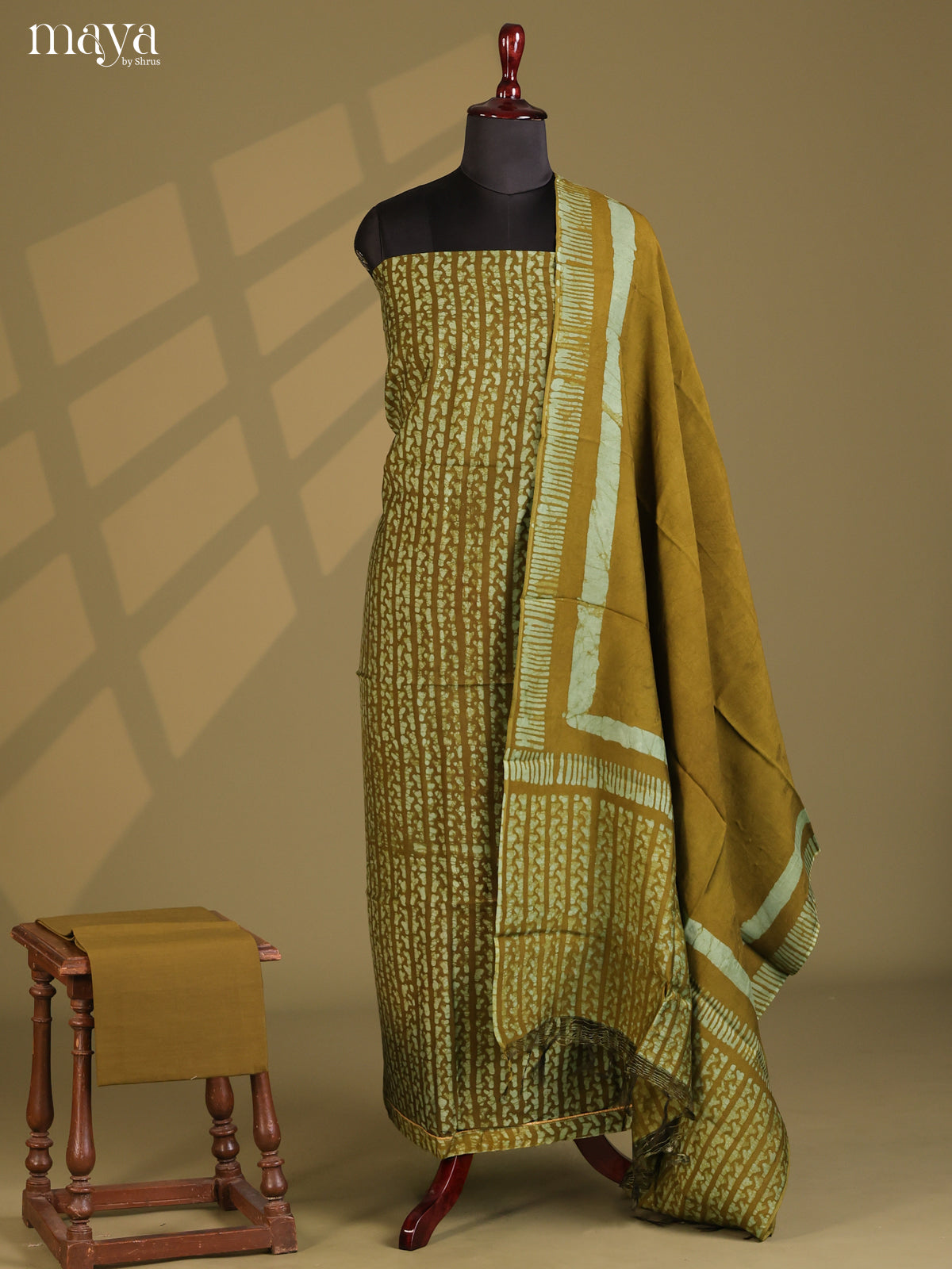 Green - Cotton salwar - Shop on Shrus.com