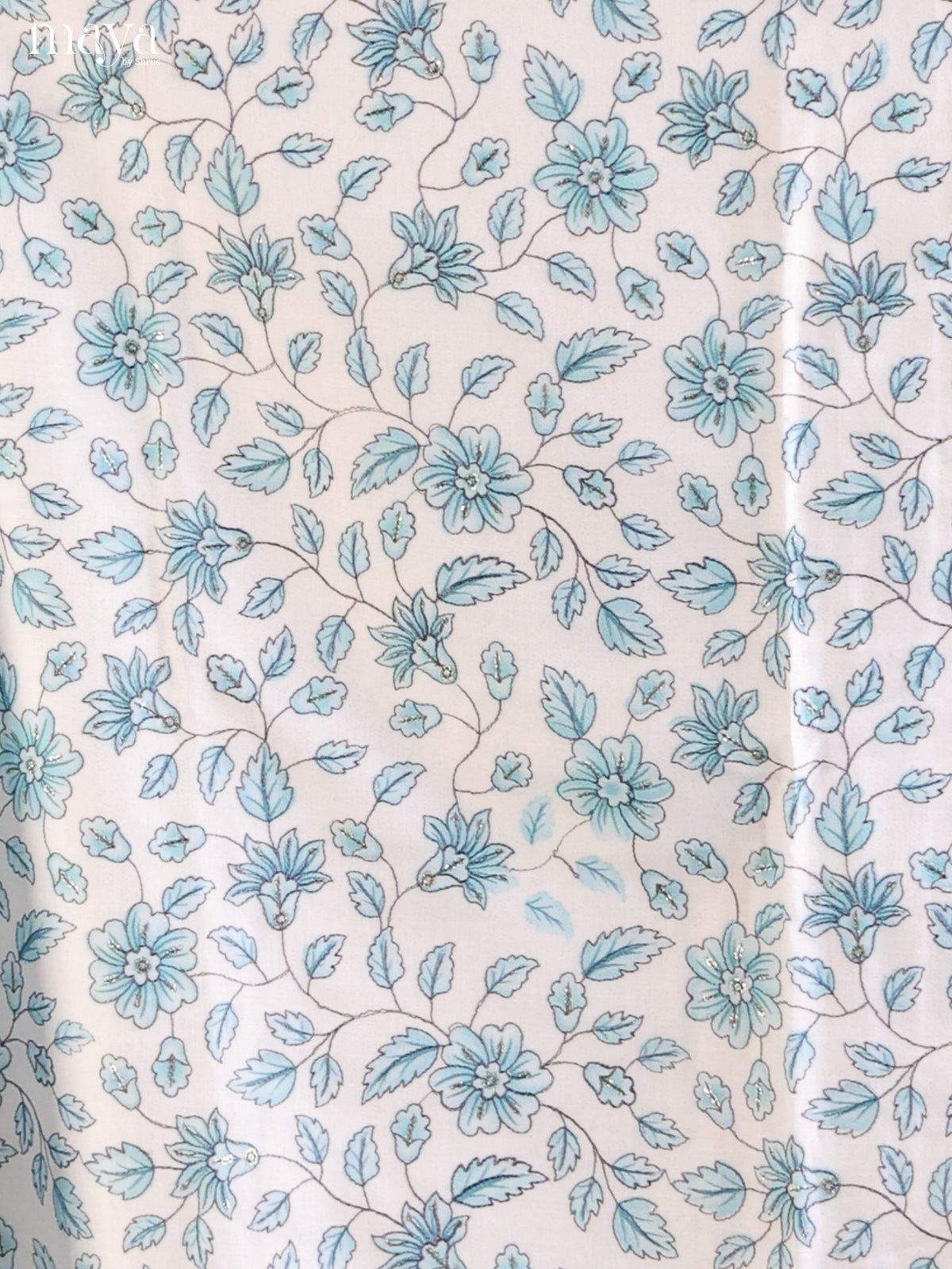 White & Blue - Cotton salwar - Shop on Shrus.com