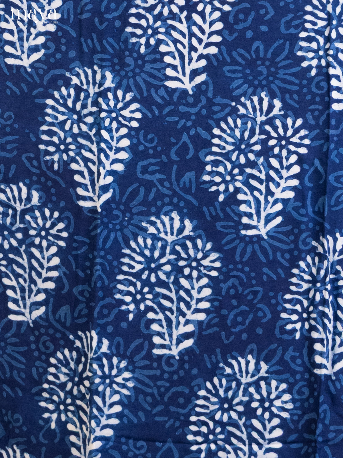 Blue- Cotton salwar - Shop on Shrus.com