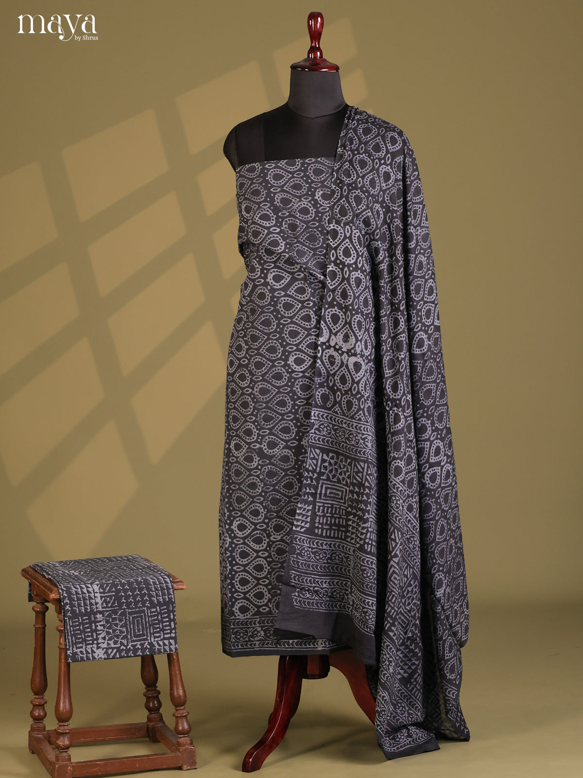 Black - Cotton salwar - Shop on Shrus.com