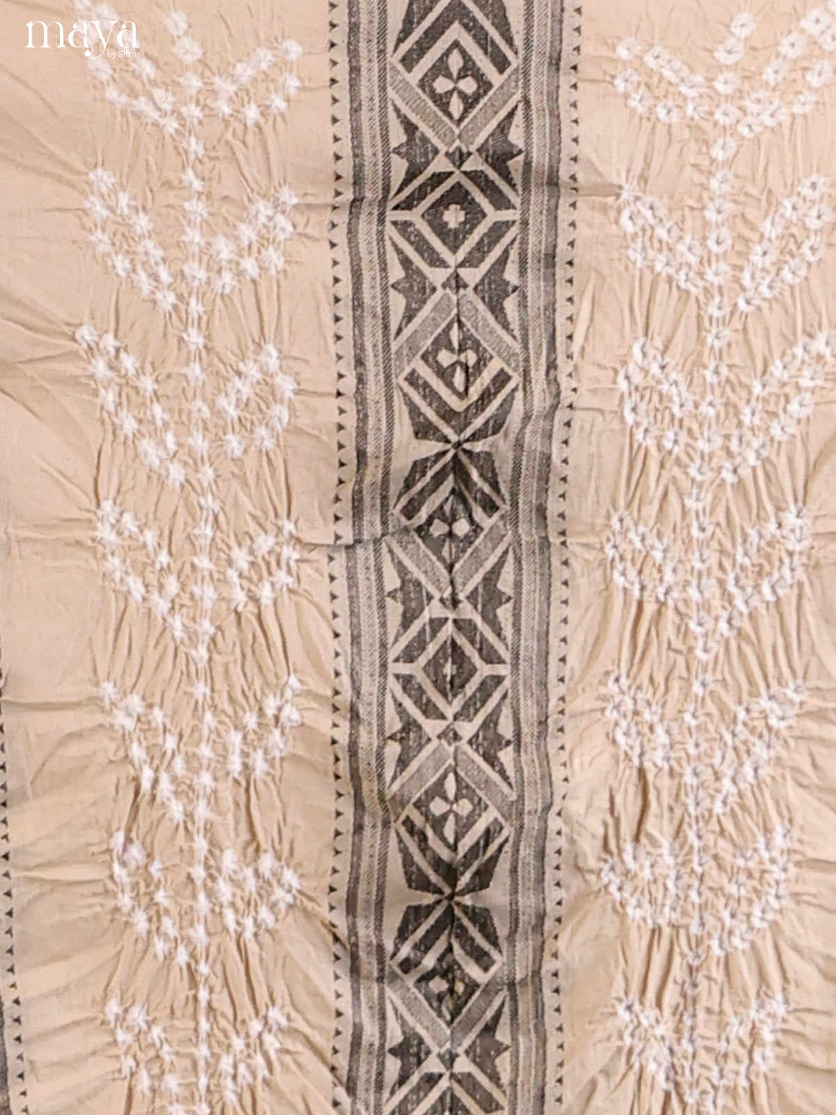 Grey - Bandhini salwar Unstitch - Shop on Shrus.com