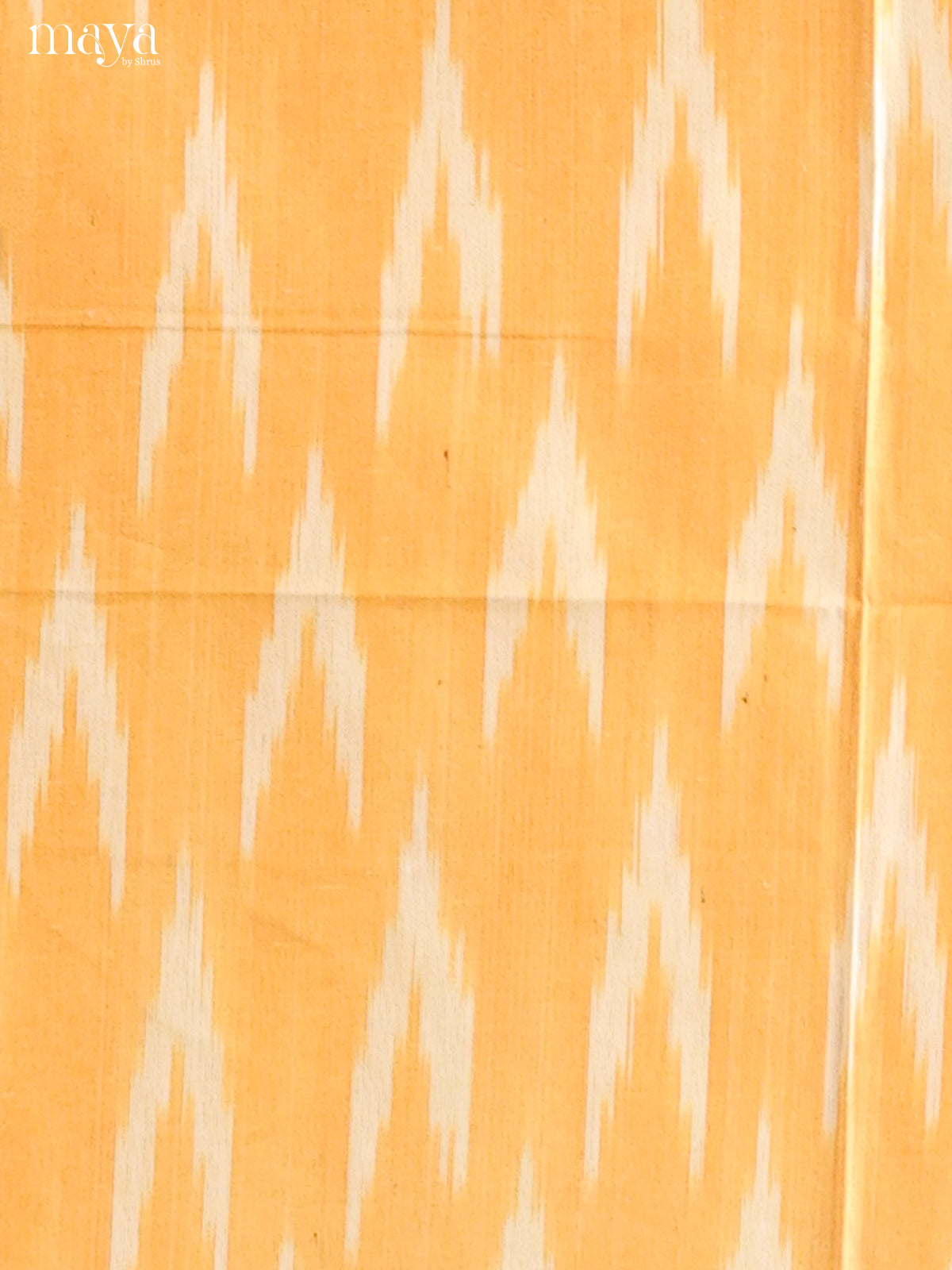 Mustard with Cream - Ikkat Salwar Unstitch - Shop on Shrus.com