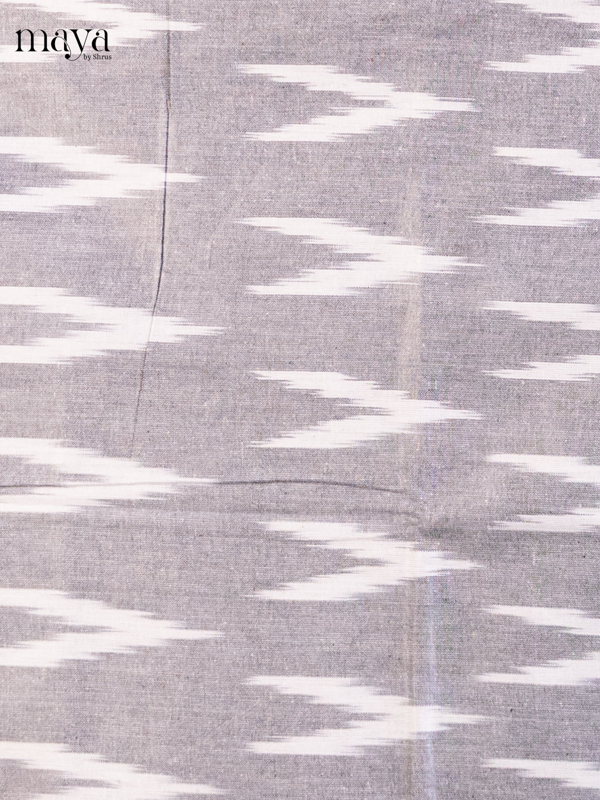 Grey - Ikkat Salwar Unstitch - Shop on Shrus.com