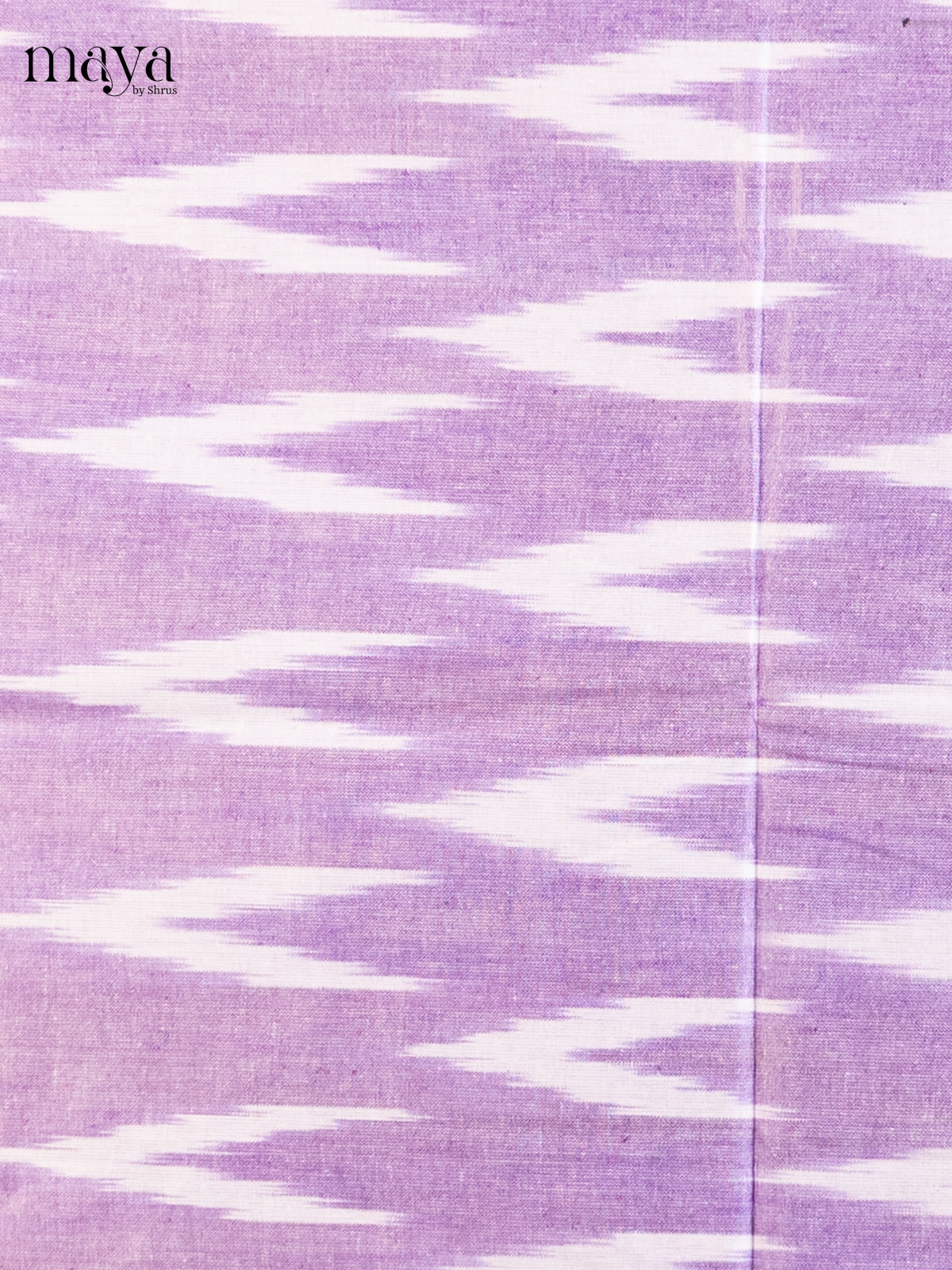 Lavender & Cream- Ikkat Salwar Unstitch - Shop on Shrus.com