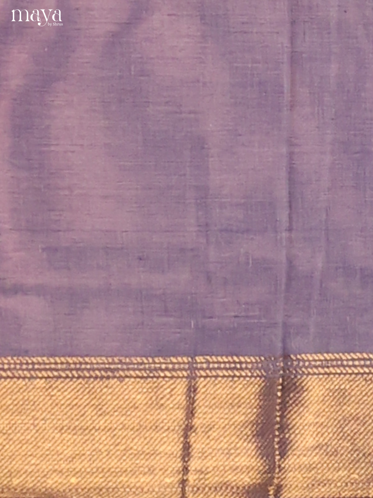 Lavender Chettinad Cotton Dupatta with thread buttas , zari border - Shop on Shrus.com
