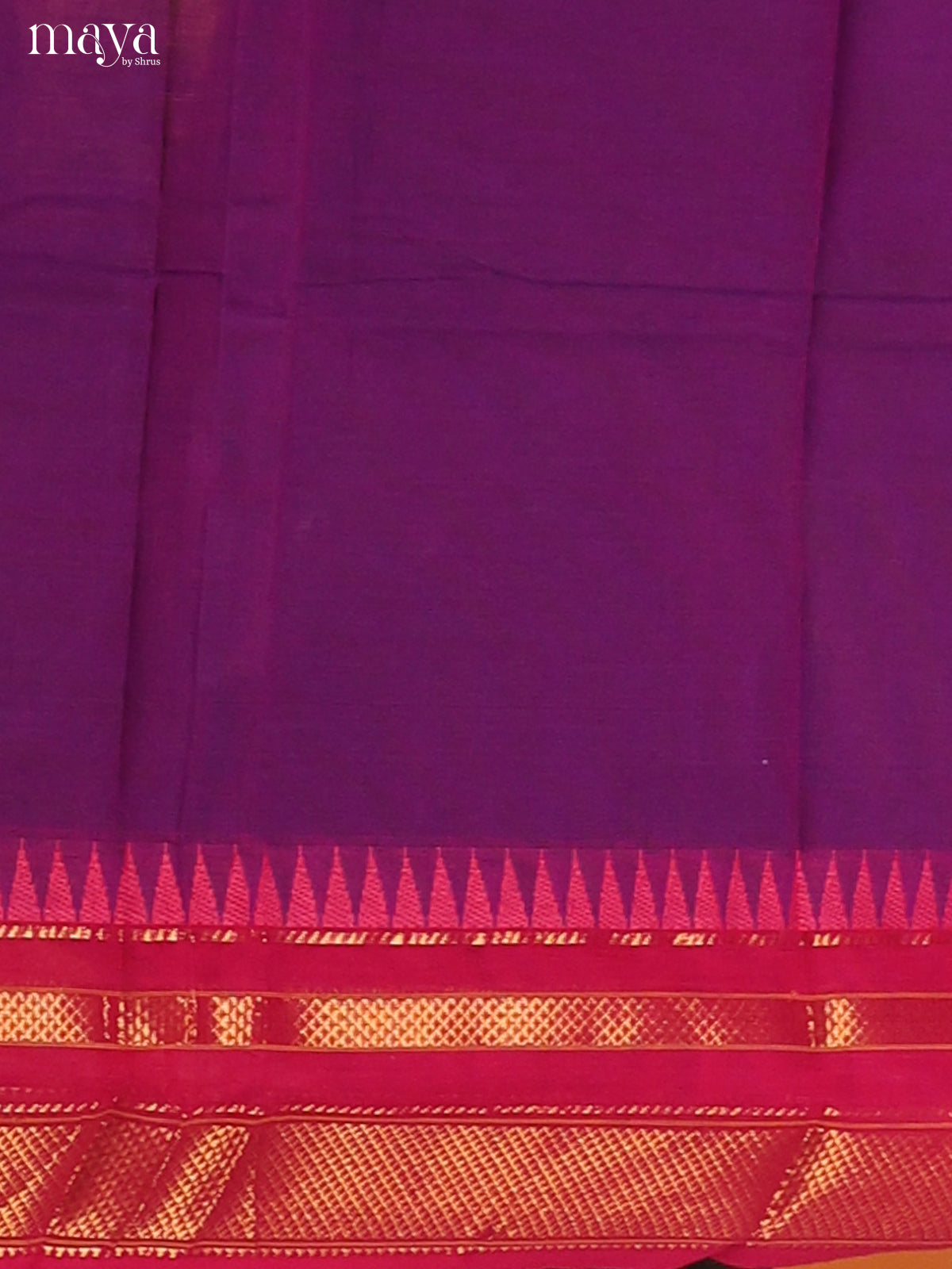 Purple With Pink - chettinad top & dupatta combo - Shop on Shrus.com