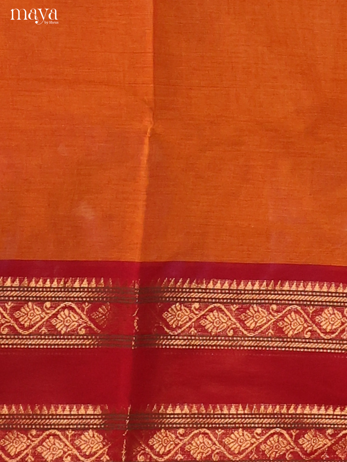 Mustard with Red - chettinad top & dupatta combo - Shop on Shrus.com