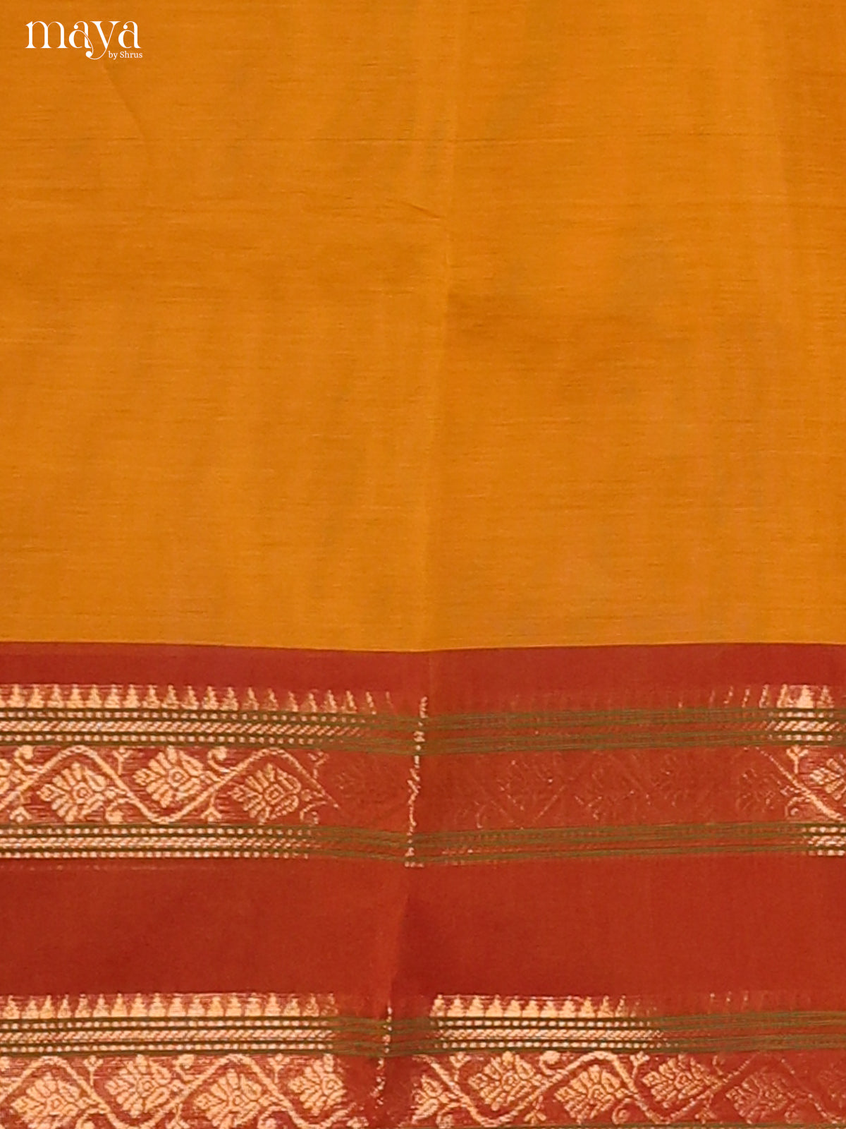 Mustard with red - chettinad top & dupatta combo - Shop on Shrus.com