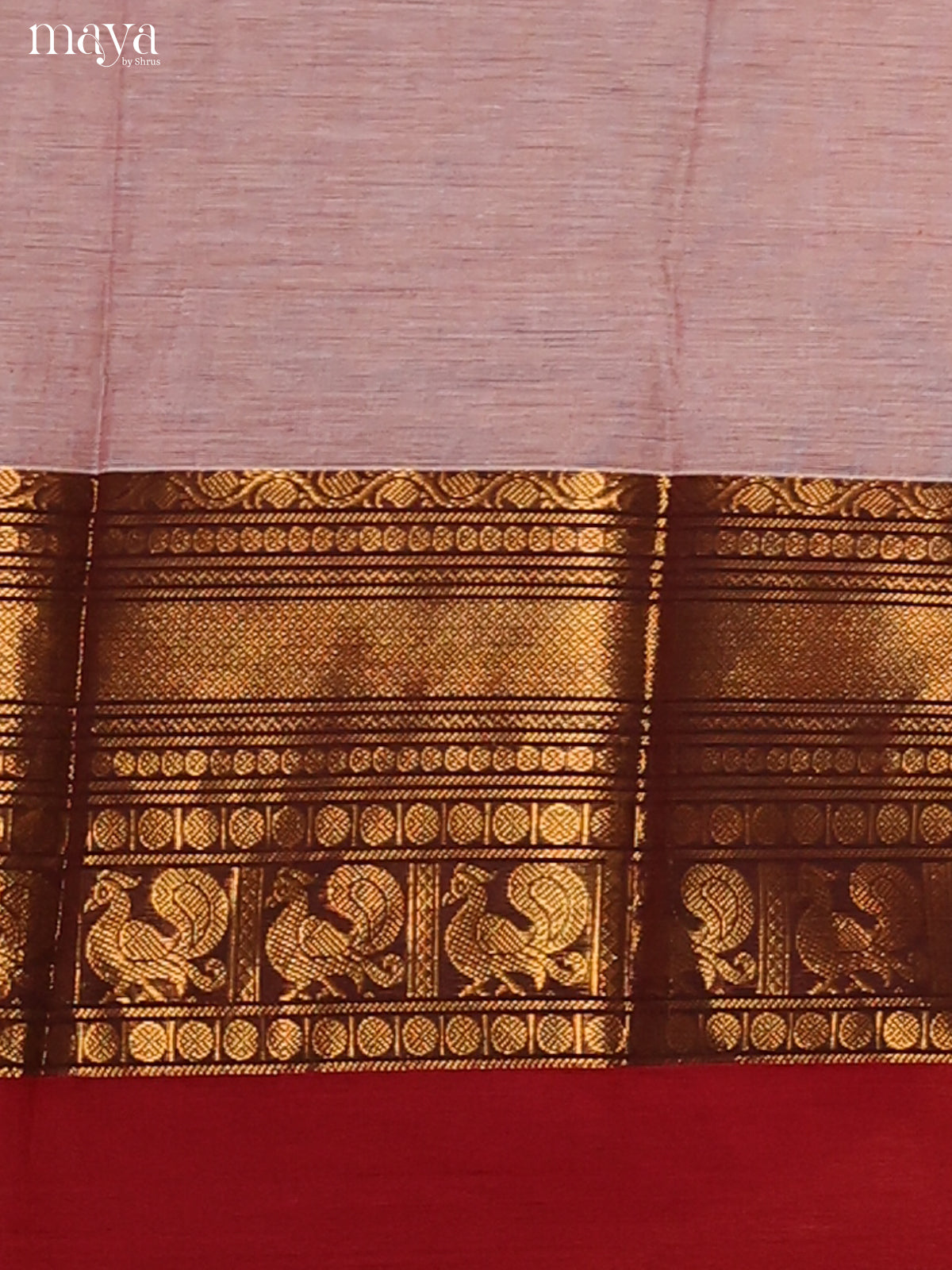 Grey & Brown- chettinad top & dupatta combo - Shop on Shrus.com