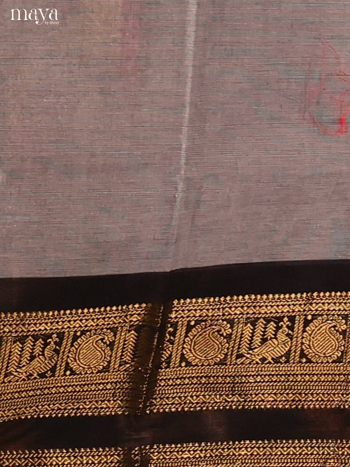 Grey & Black - chettinad top & dupatta combo - Shop on Shrus.com