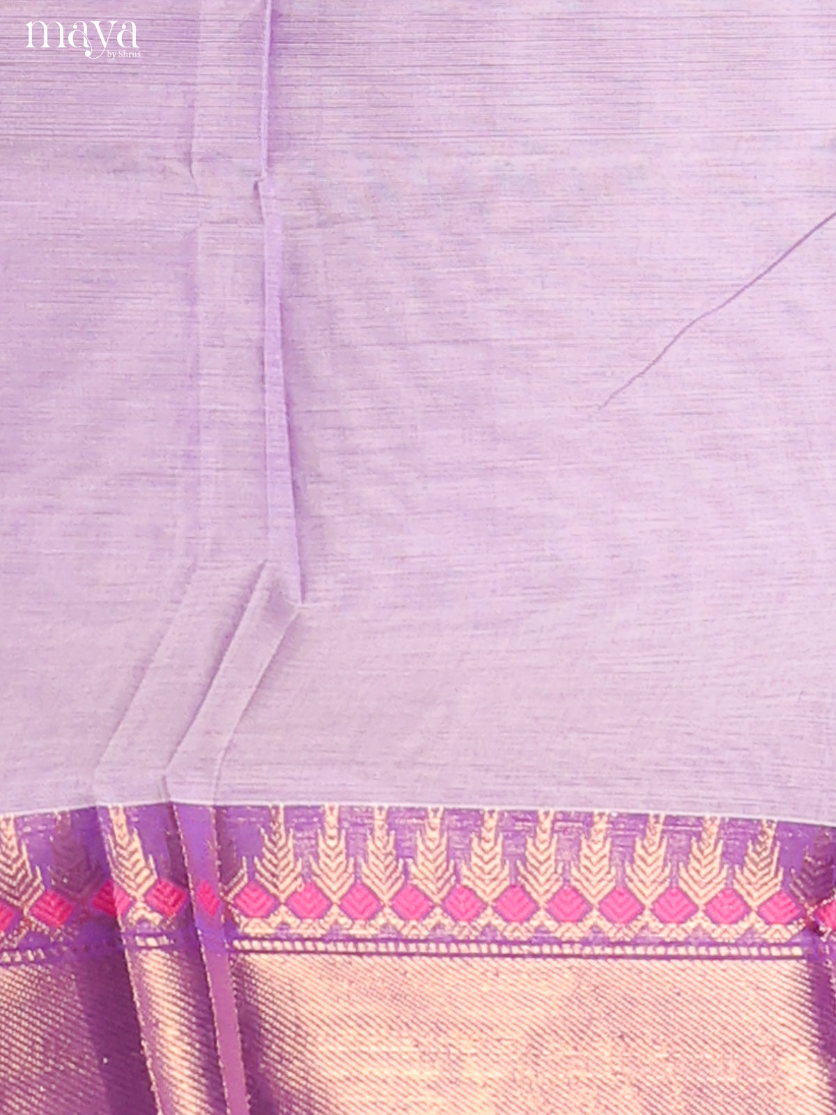 Lavender & Purple - Chettinad top & dupatta combo