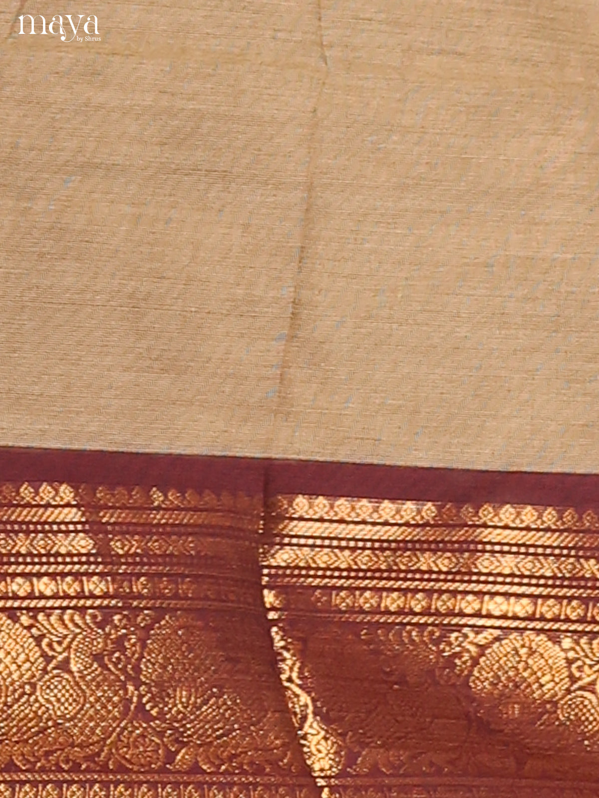 Grey & Maroon - chettinad top & dupatta combo