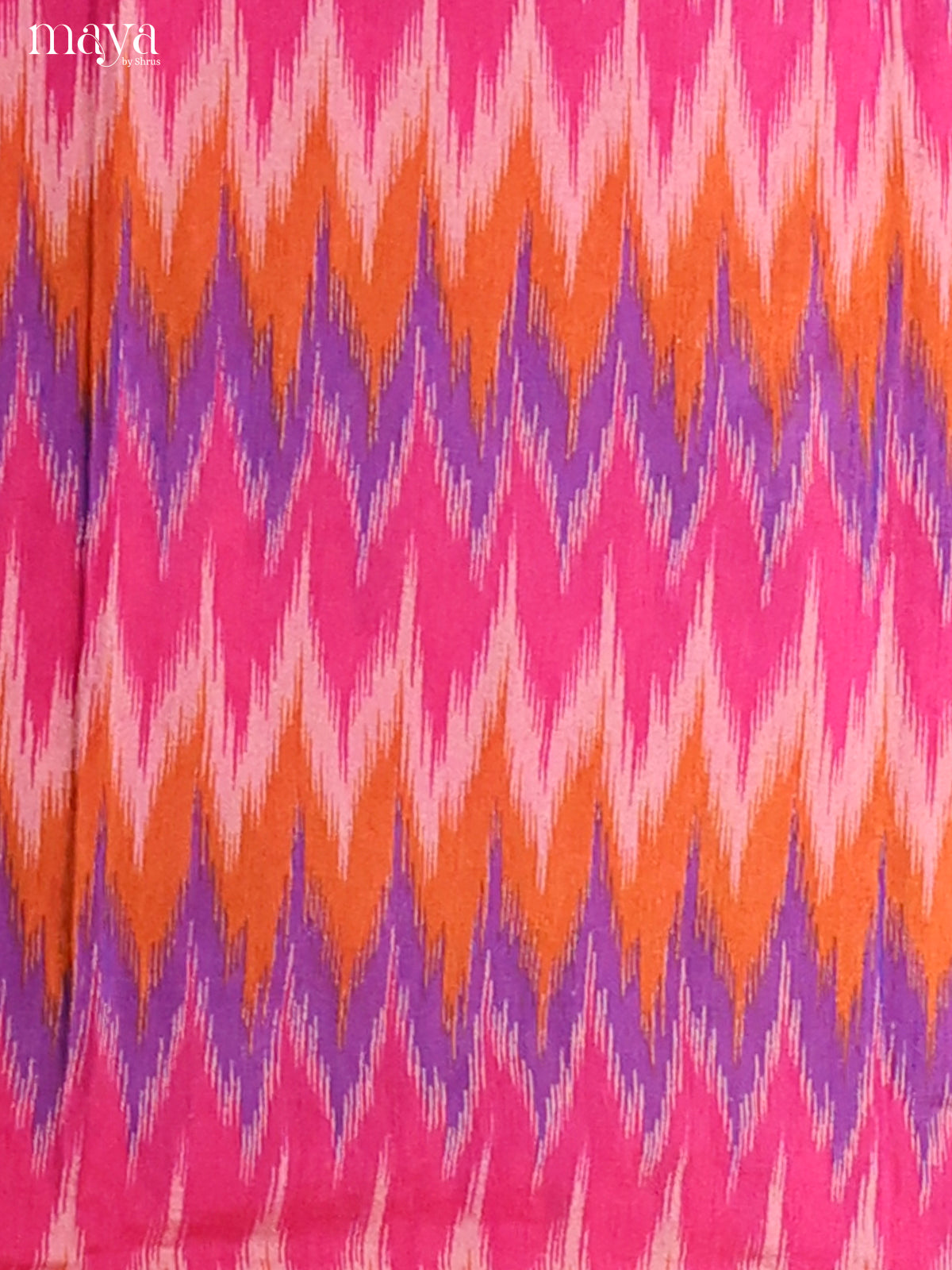 Pink & Purple-Semi patola salwar unstitch