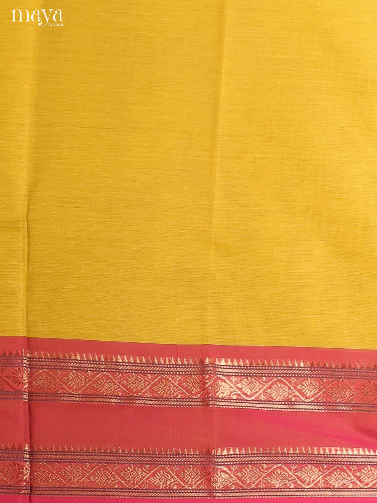 Yellow & Pink -chettinad top & dupatta combo