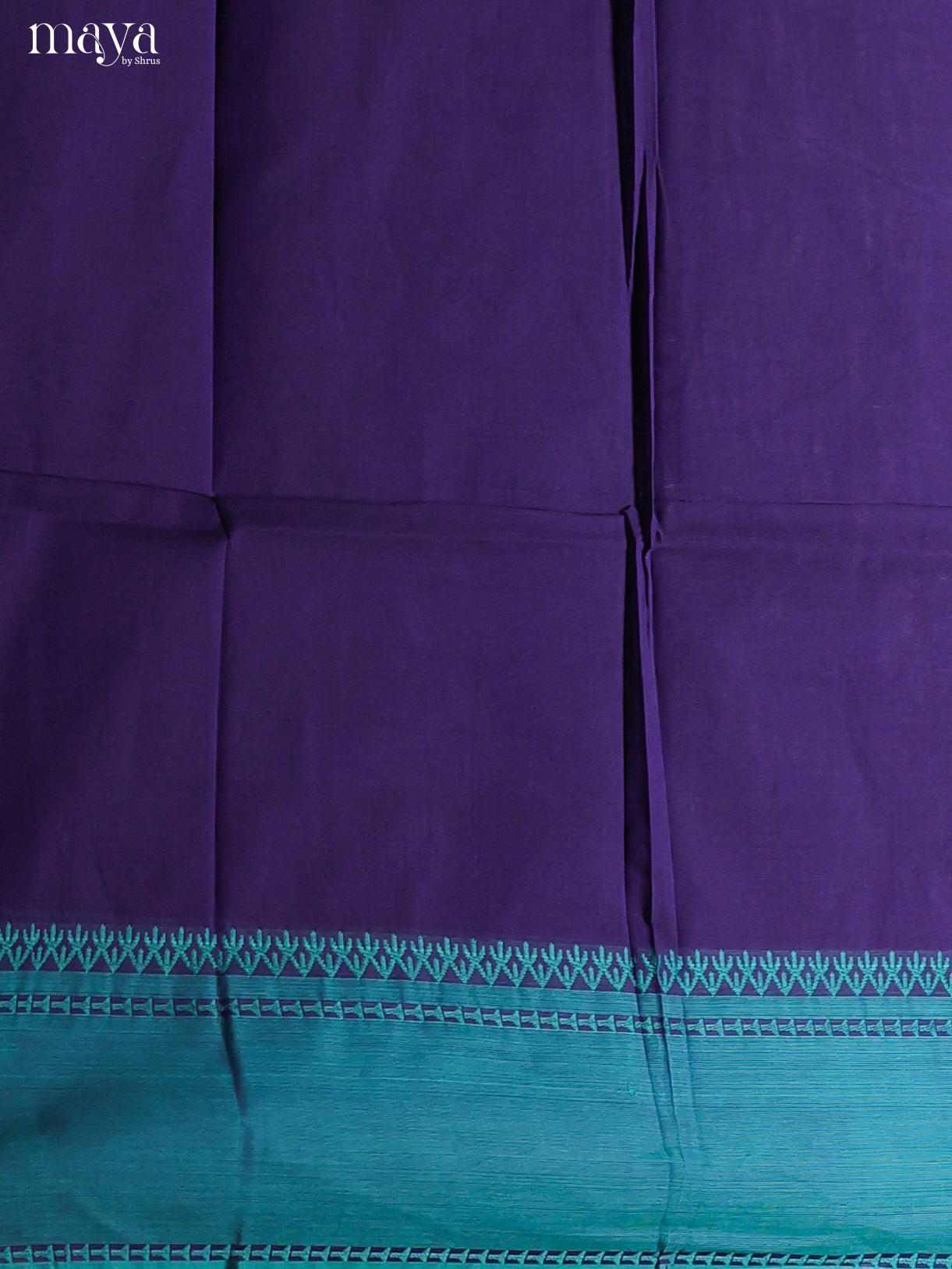 Blue & Sky Blue-chettinad top & dupatta combo