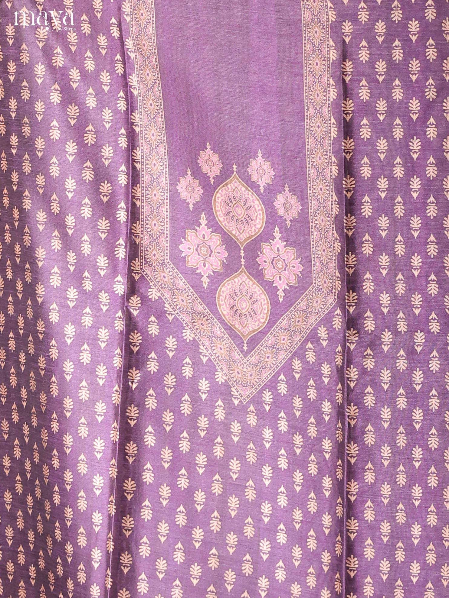 Violet -Semi Tussar Salwar Unstitch