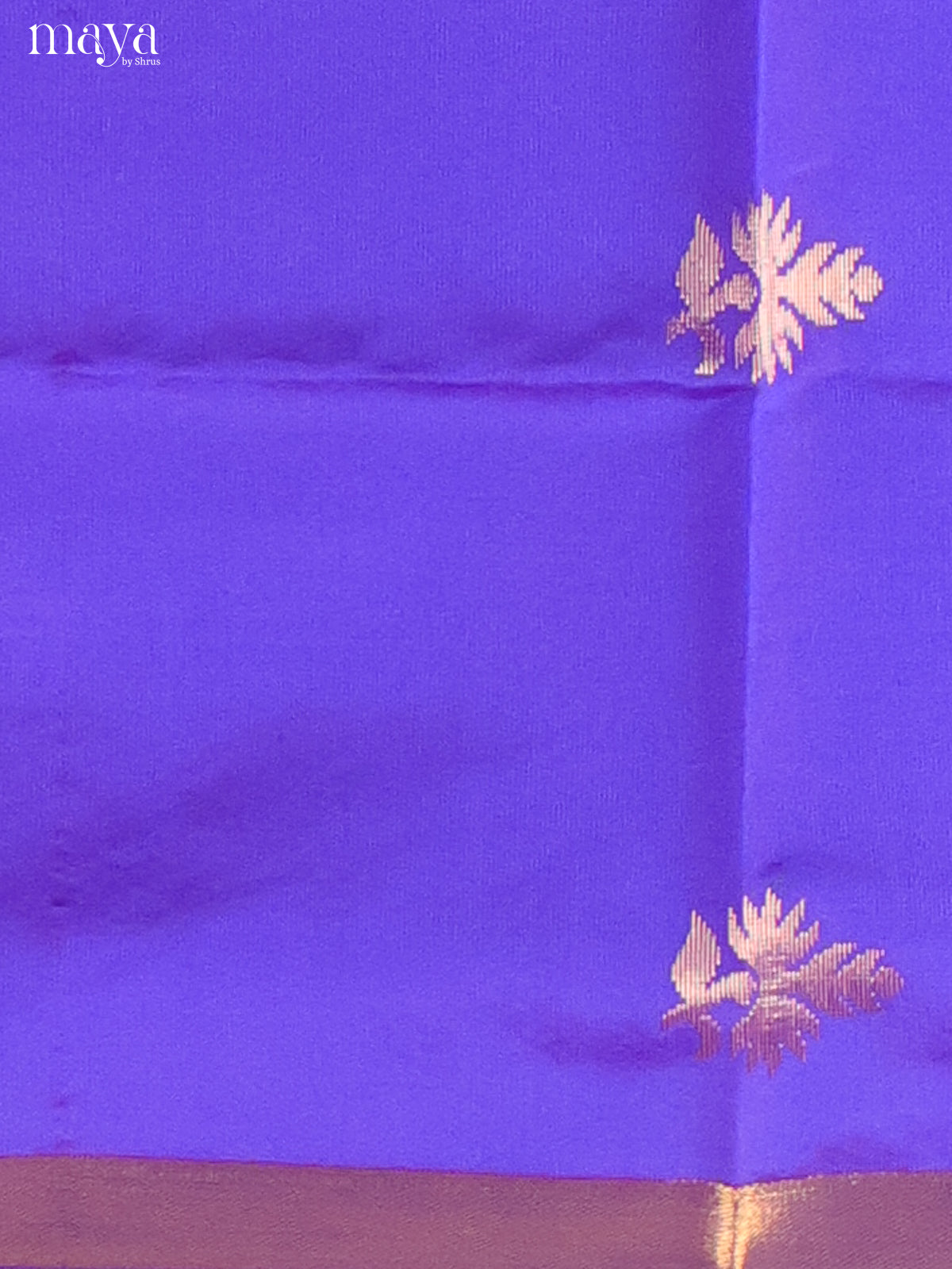 Blue & Pink -semi softsilk salwar Unstitch