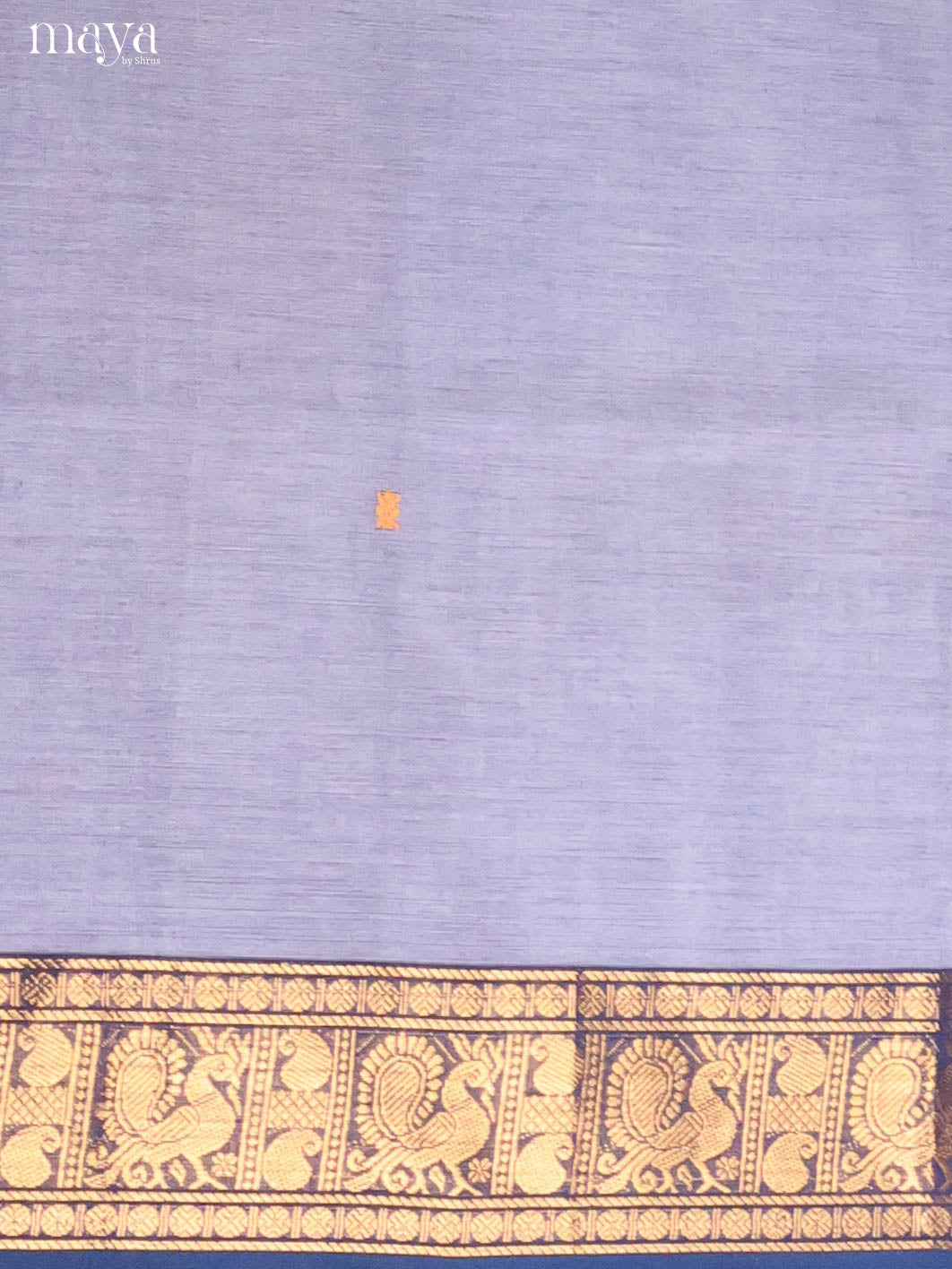 Light Blue & Blue-Narayanpet top & dupatta combo