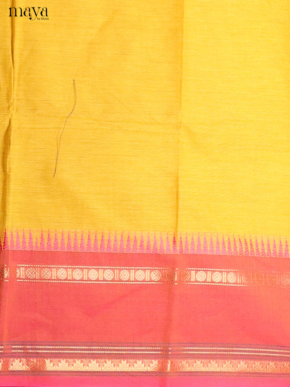 Yellow & Orange-chettinad top & dupatta combo
