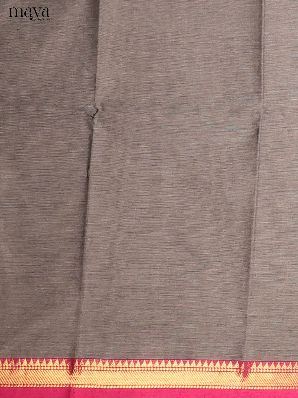 Grey & Red-chettinad top & dupatta combo