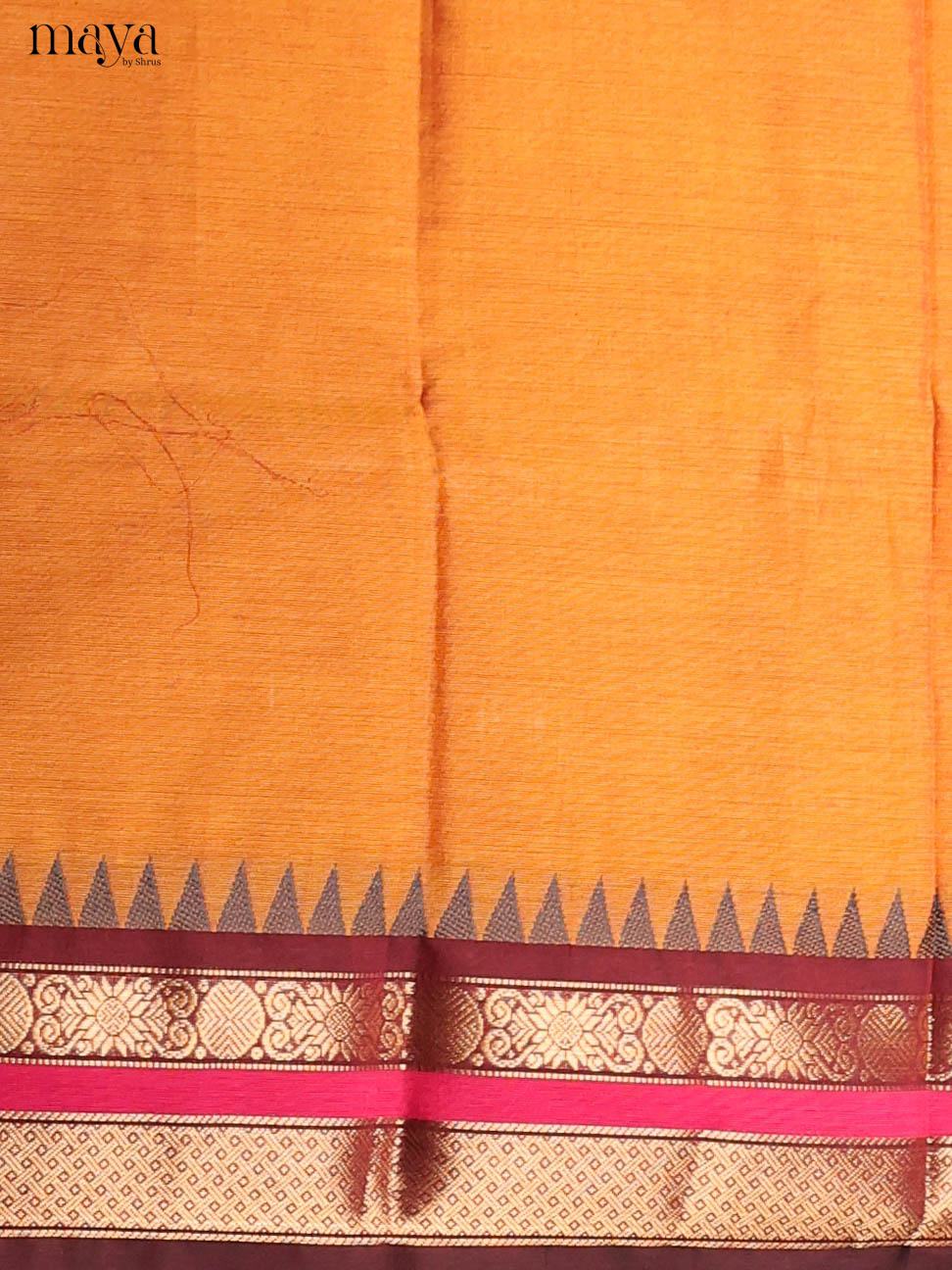 Mustard & Maroon-chettinad top & dupatta combo