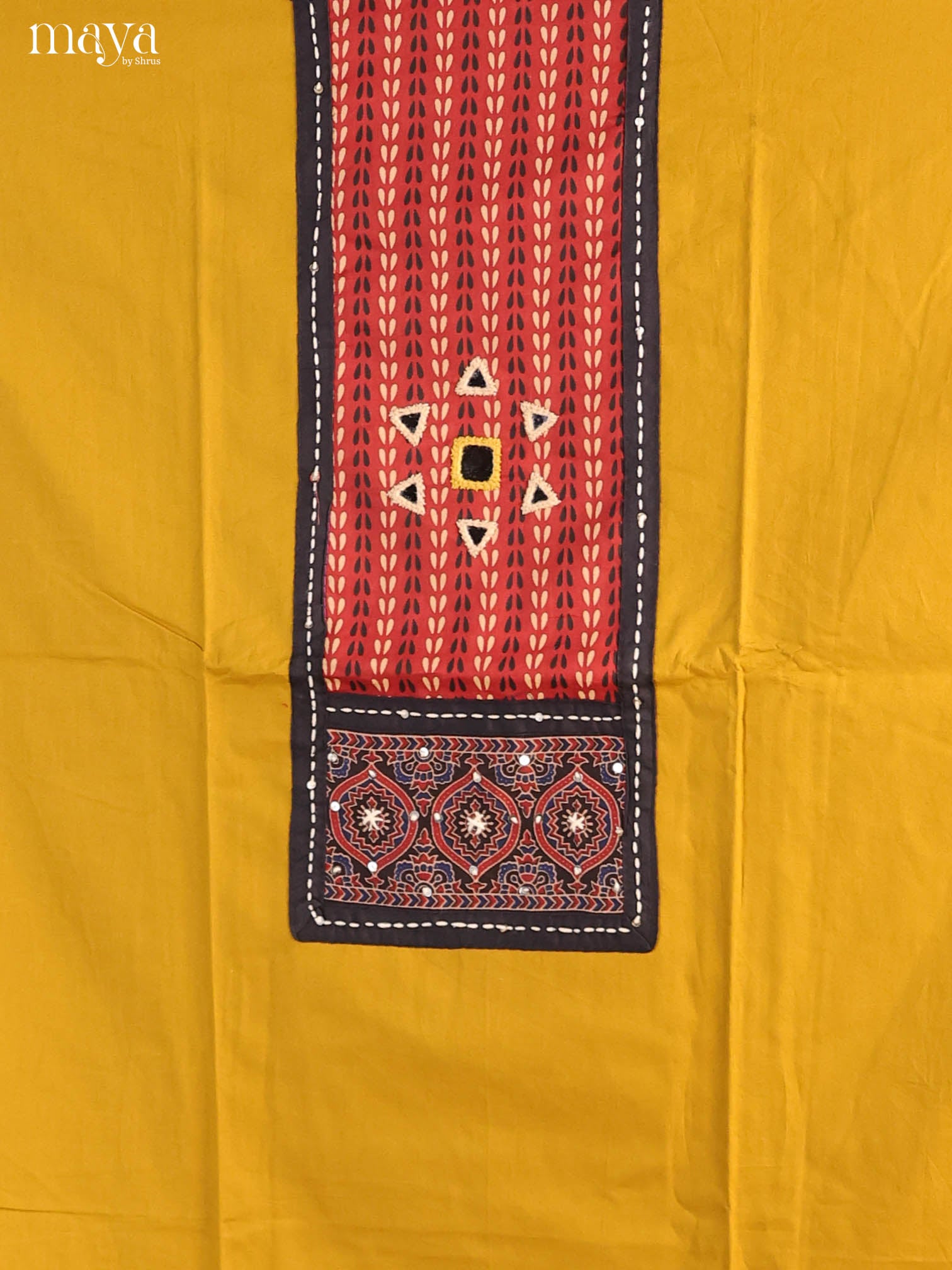 MDJ03025-Ajrakh Salwar Unstitch